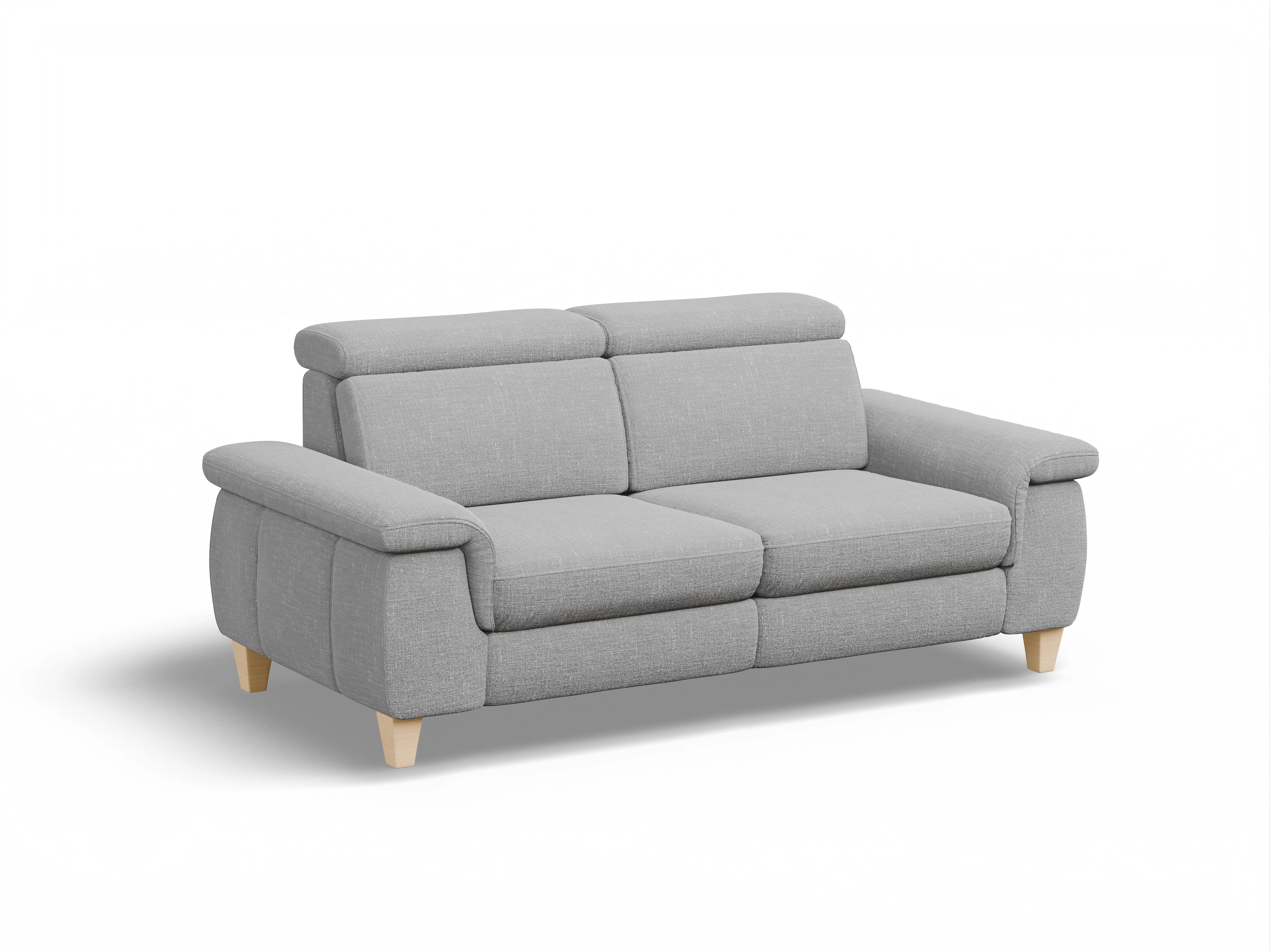 Ansicht des Produktes München 2,5-Sitzer Sofa in Stoff Grau