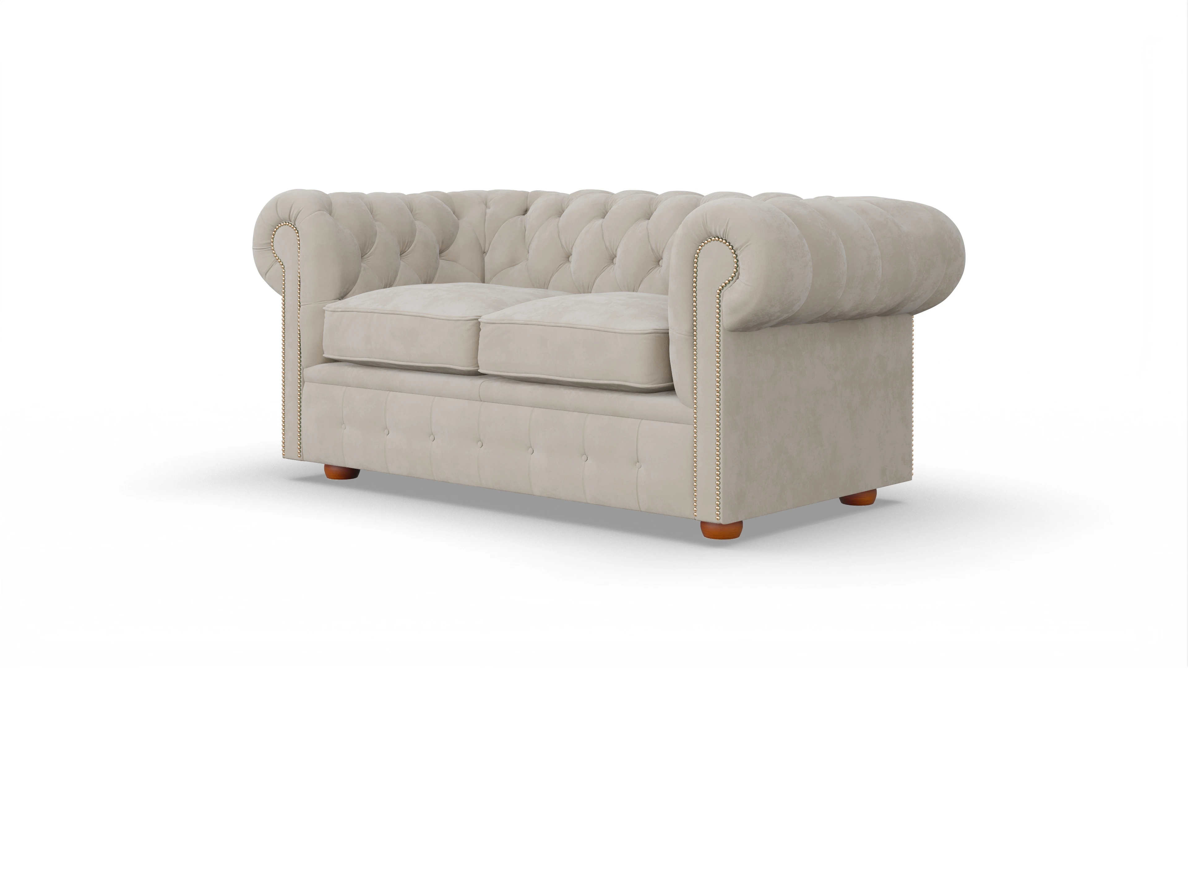 Ansicht des Produktes Brighton 2-Sitzer Sofa in Stoff Beige