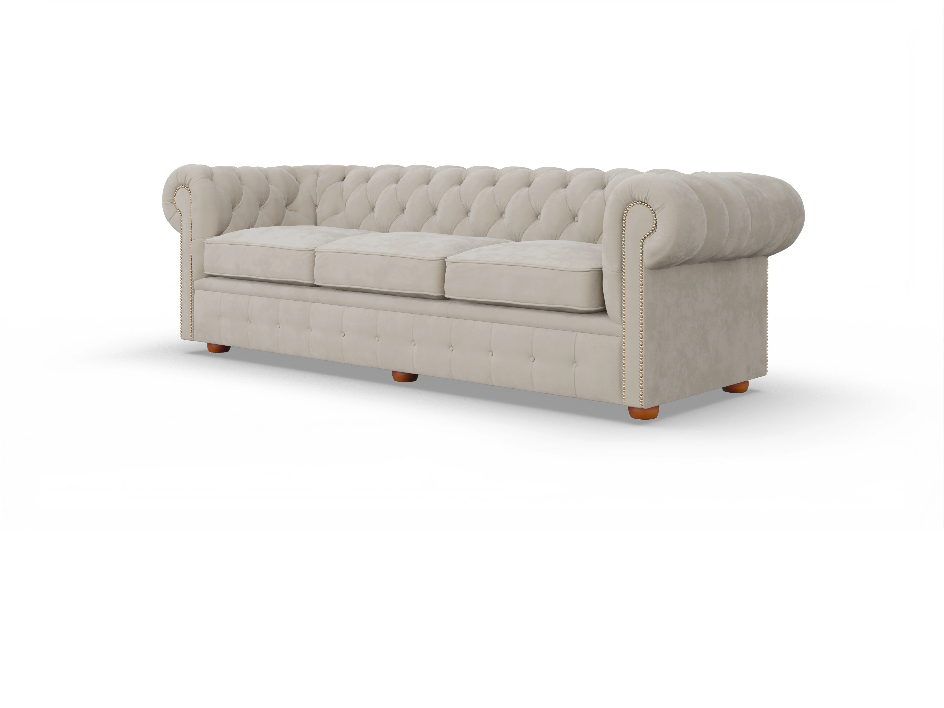 Ansicht des Produktes Brighton 4-Sitzer Sofa in Stoff Beige