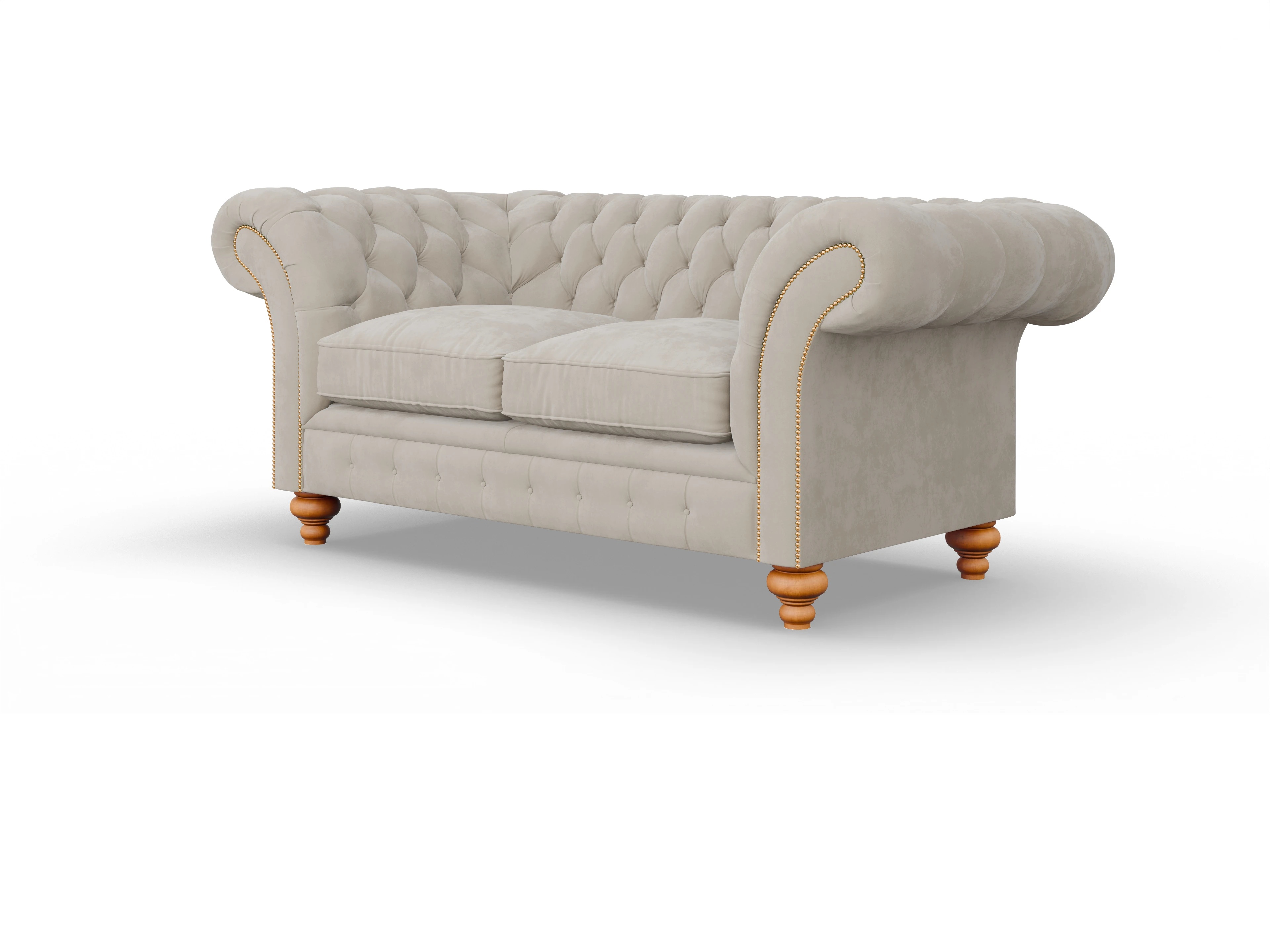 Ansicht des Produktes Knightsbridge 2-Sitzer Sofa in Stoff Beige
