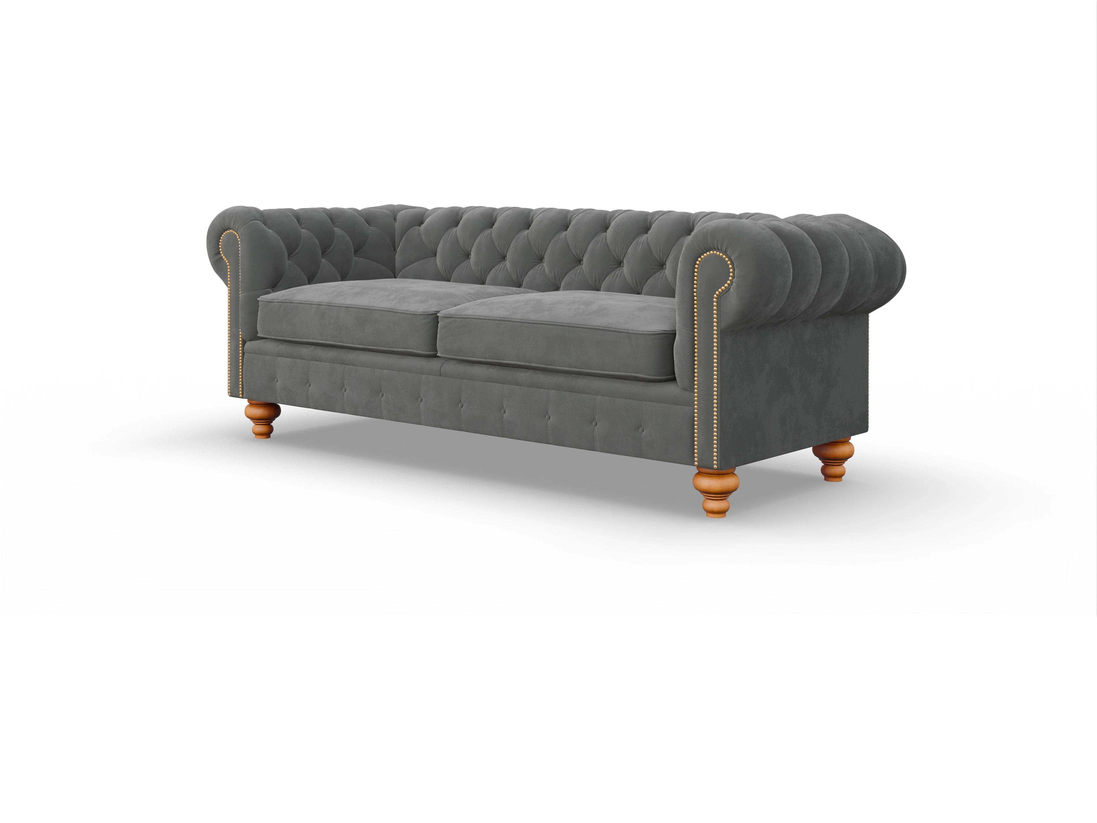 Ansicht des Produktes Trafalgar 3,5-Sitzer Sofa in Stoff Grau