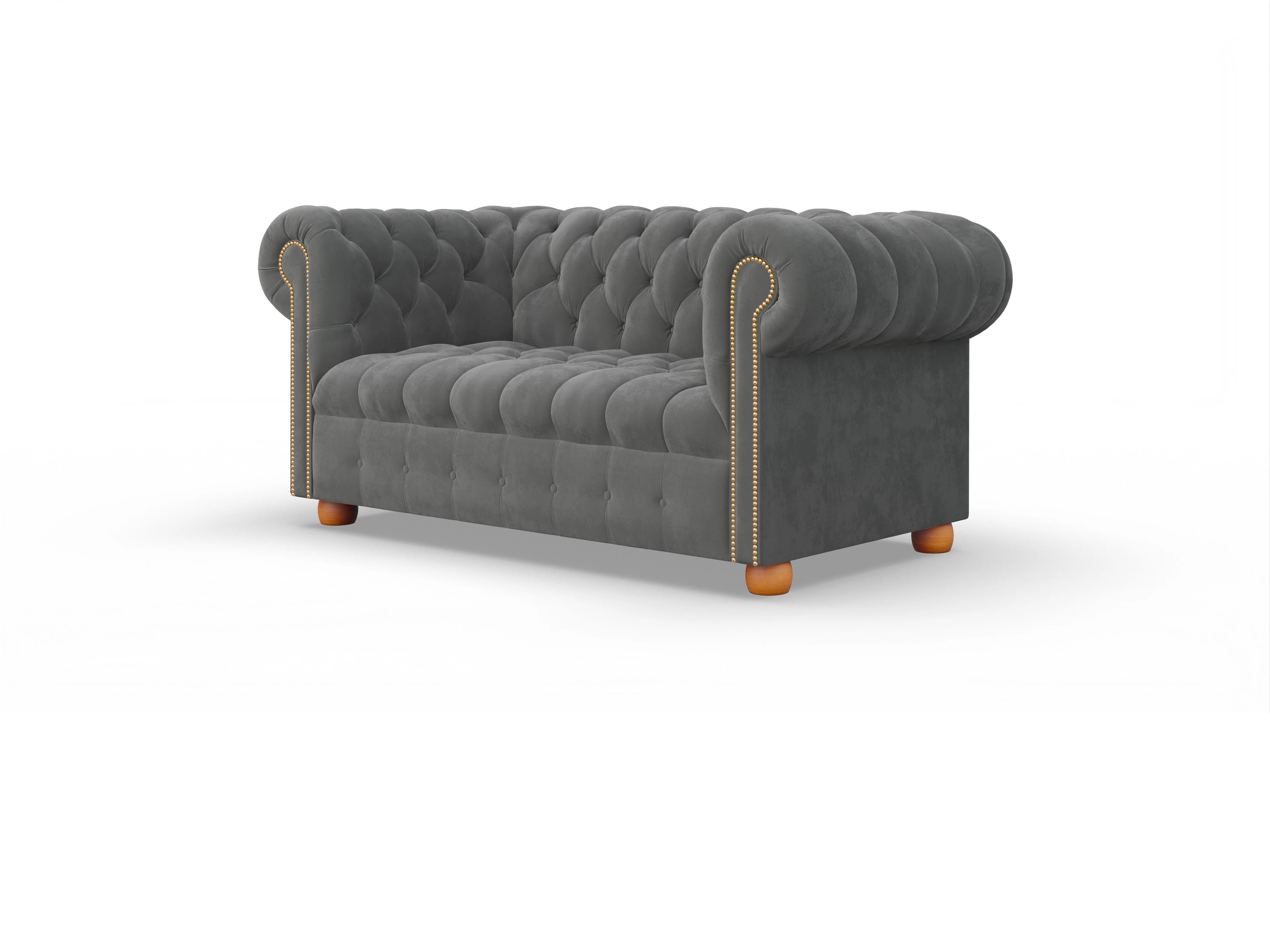 Ansicht des Produktes Bingley 2-Sitzer Sofa in Stoff Grau