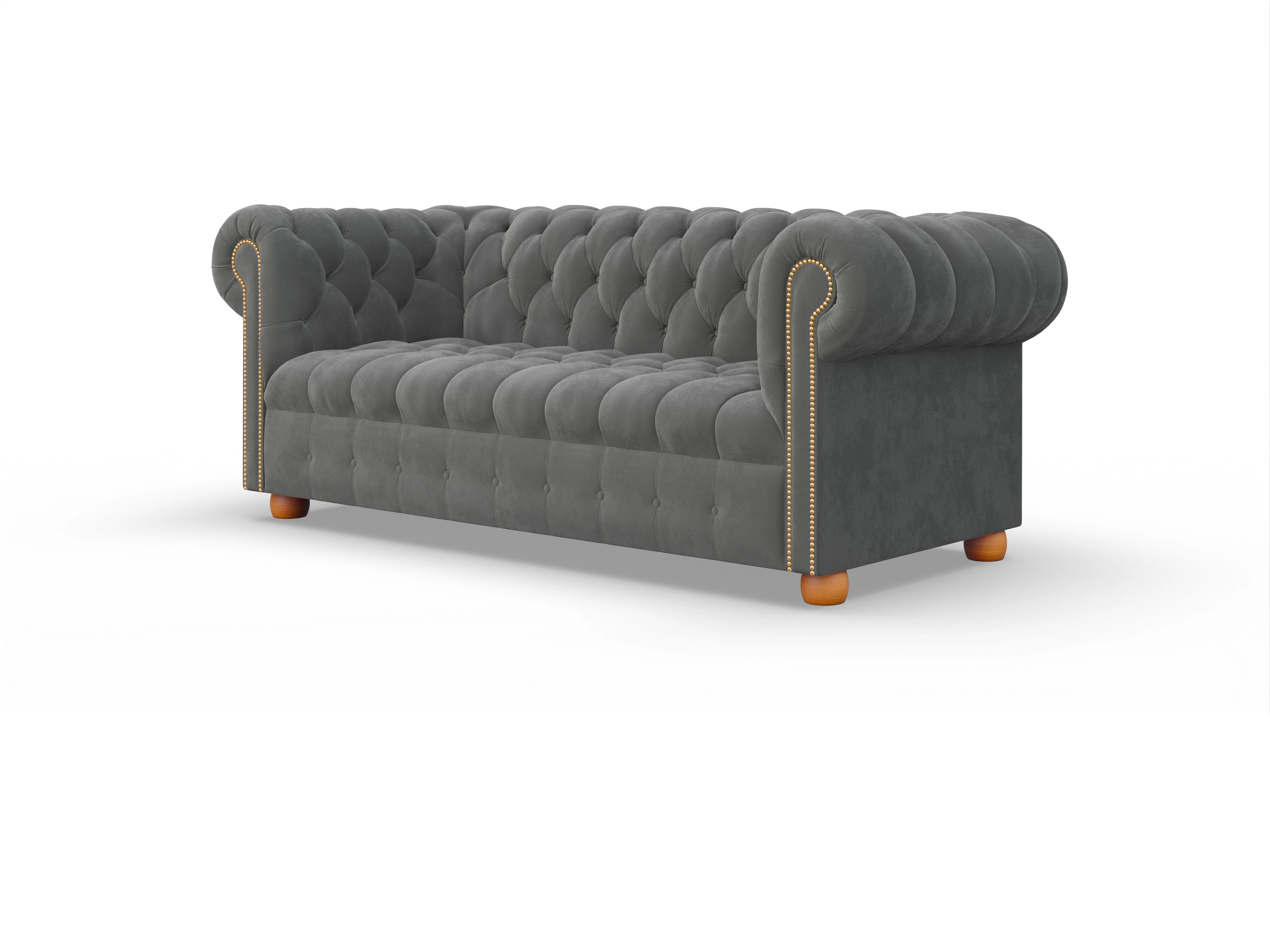 Ansicht des Produktes Bingley 3-Sitzer Sofa in Stoff Grau