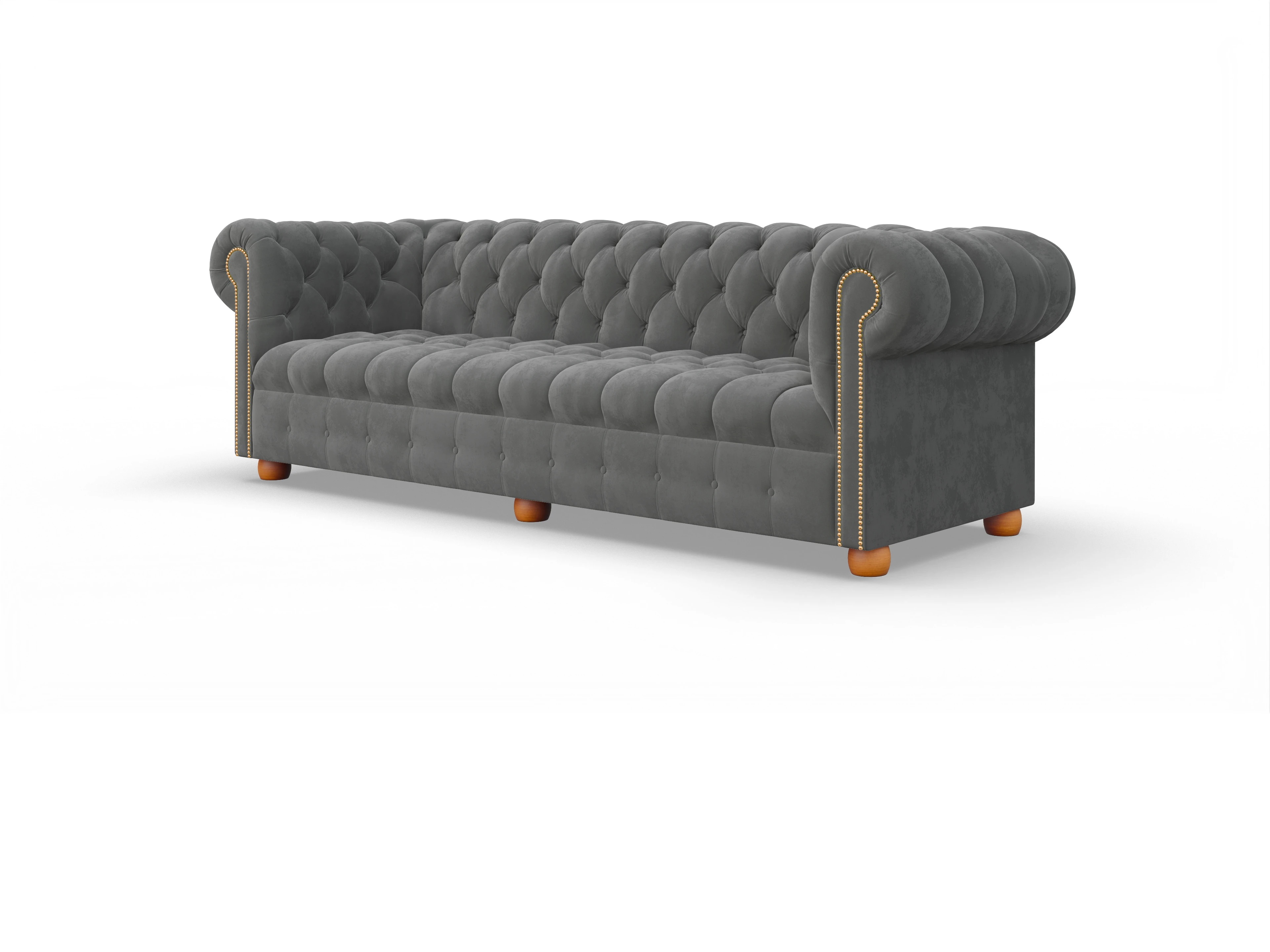 Ansicht des Produktes Bingley 4-Sitzer Sofa in Stoff Grau