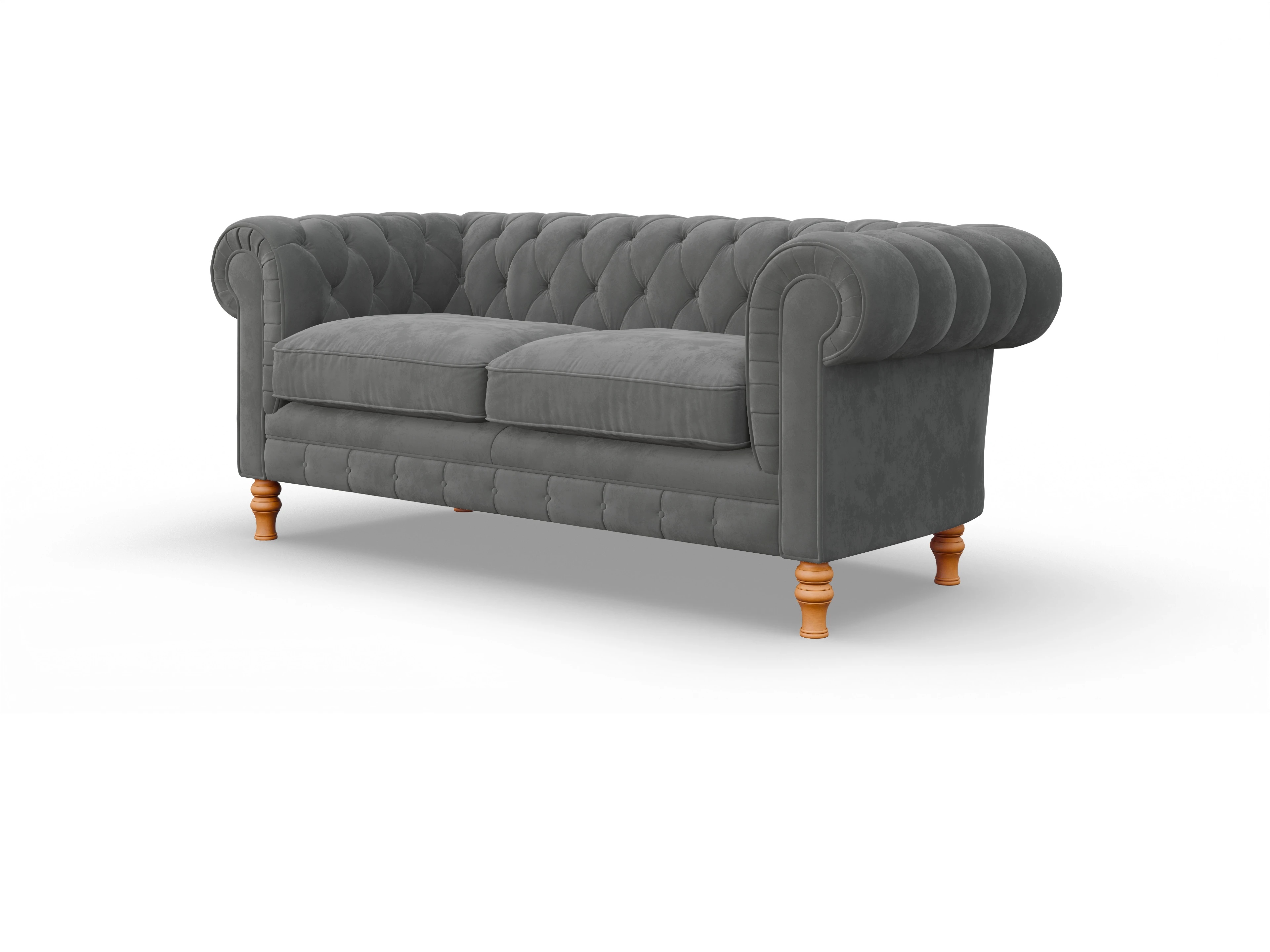 Ansicht des Produktes Countess 2-Sitzer Sofa in Stoff Grau