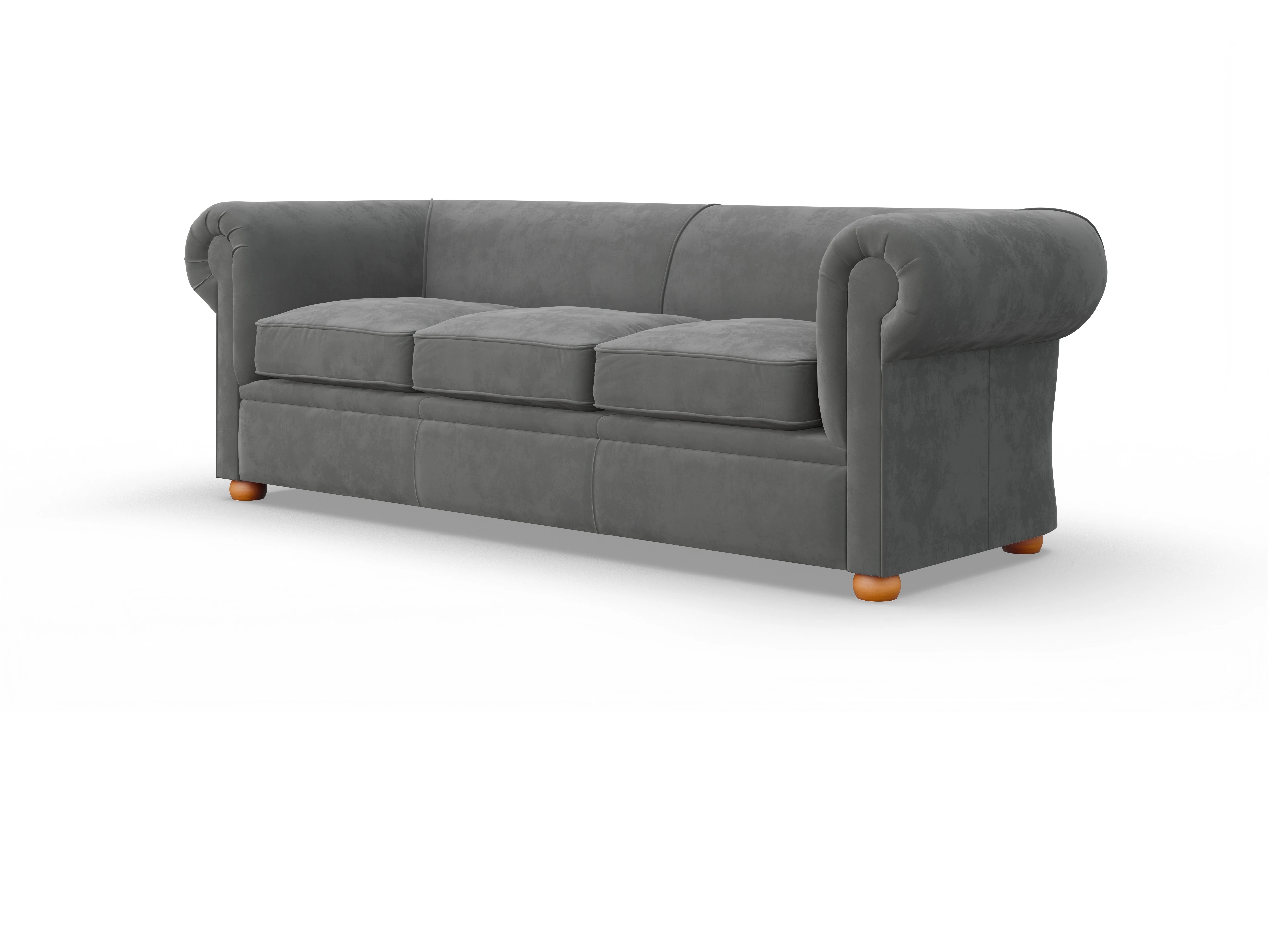 Ansicht des Produktes Brendon 3,5-Sitzer Sofa in Stoff Grau