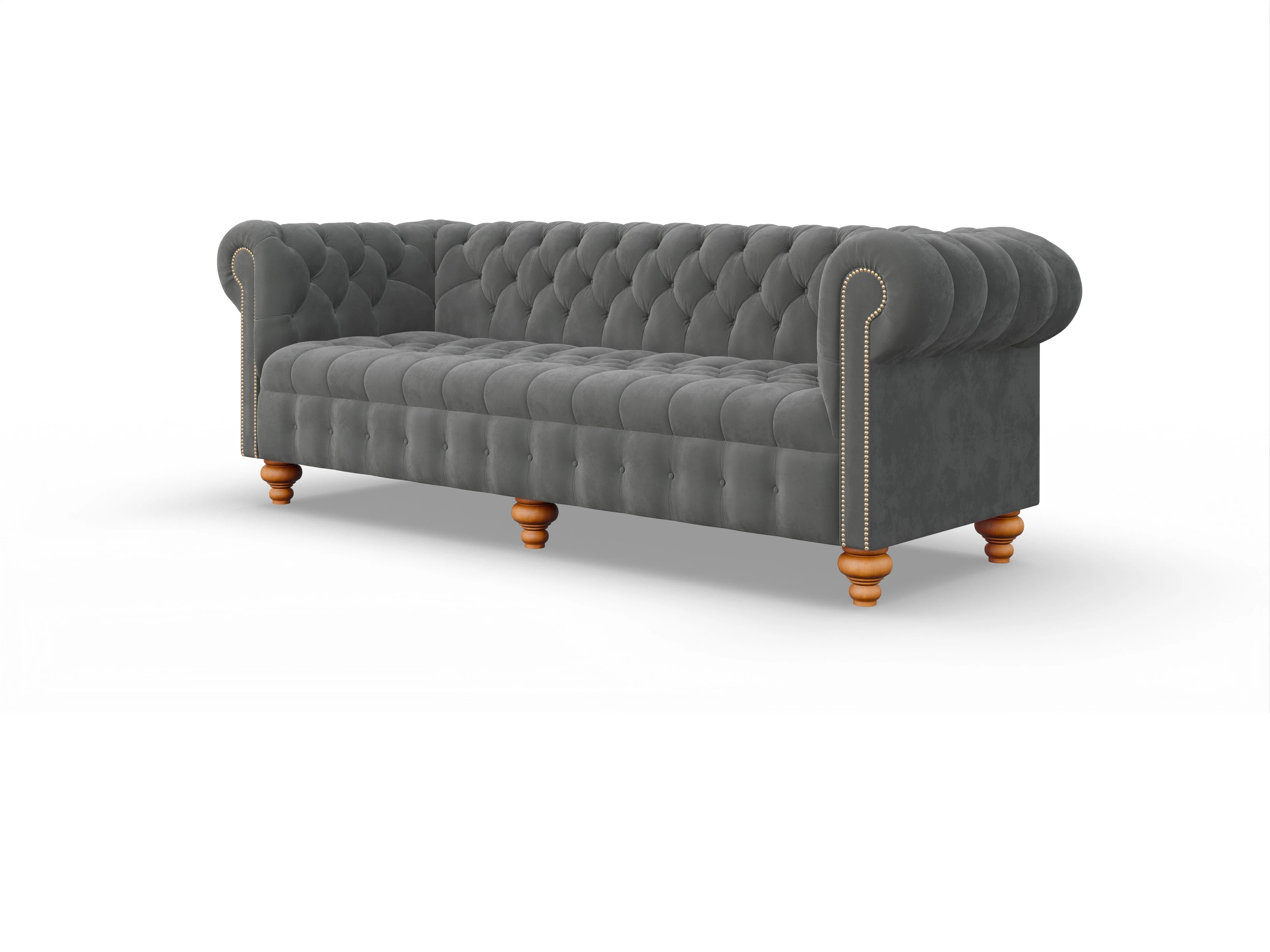 Ansicht des Produktes Liberty 4-Sitzer Sofa in Stoff Grau