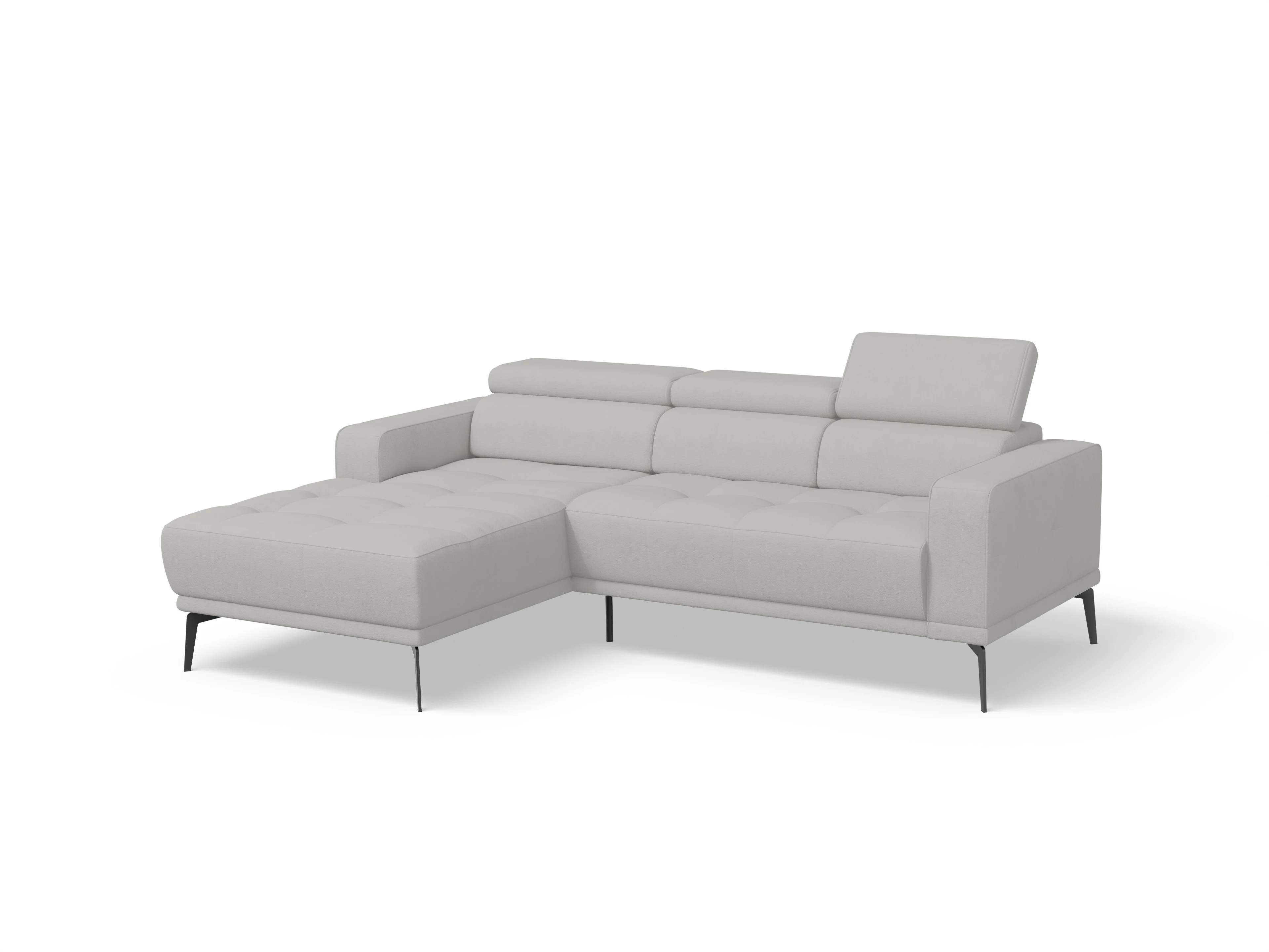 Ansicht des Produktes Marco Wohnlandschaft Armlehne rechts Abschluss offen links in Stoff Beige
