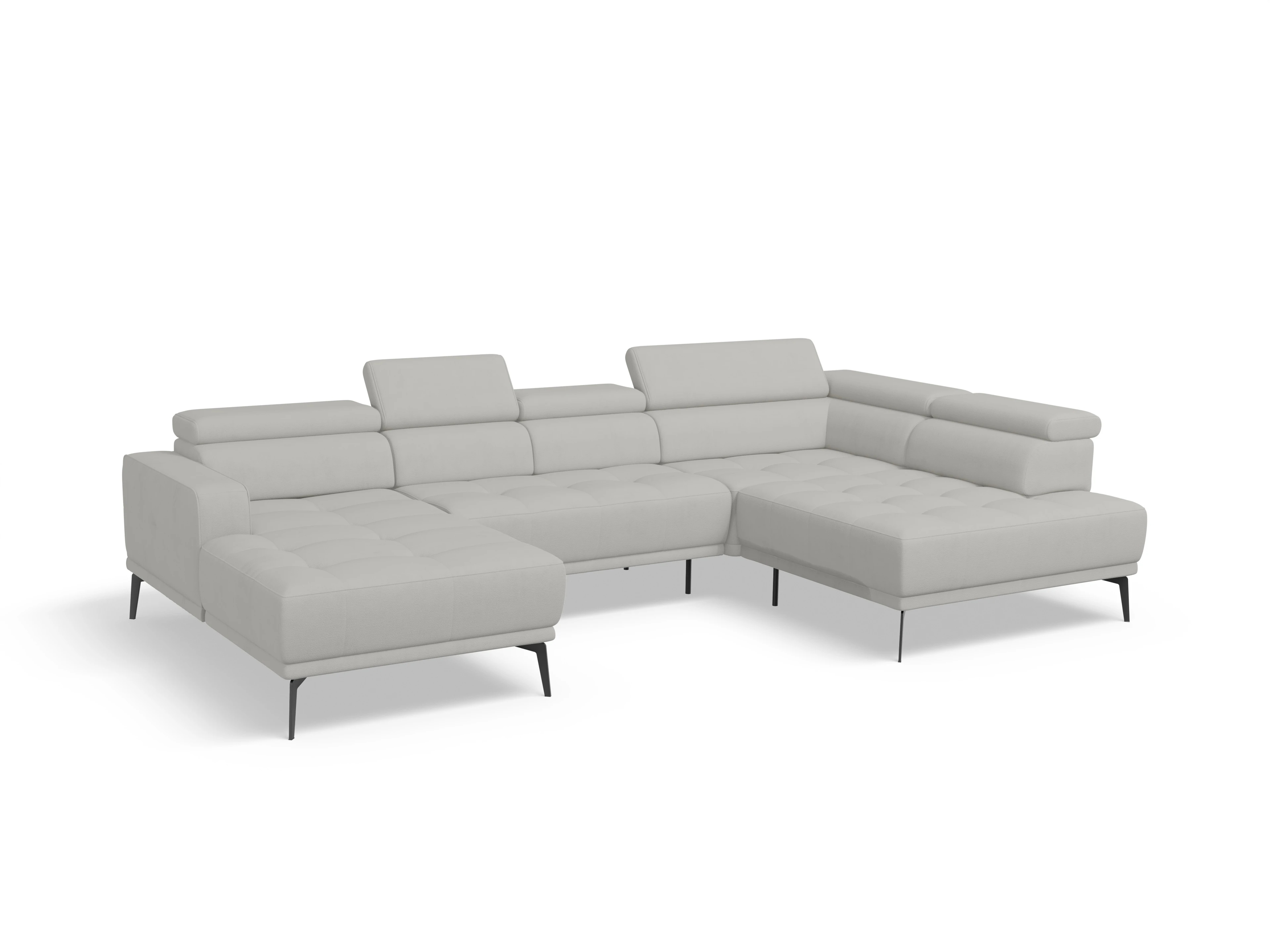 Ansicht des Produktes Marco Wohnlandschaft offen beidseitig in Stoff Beige