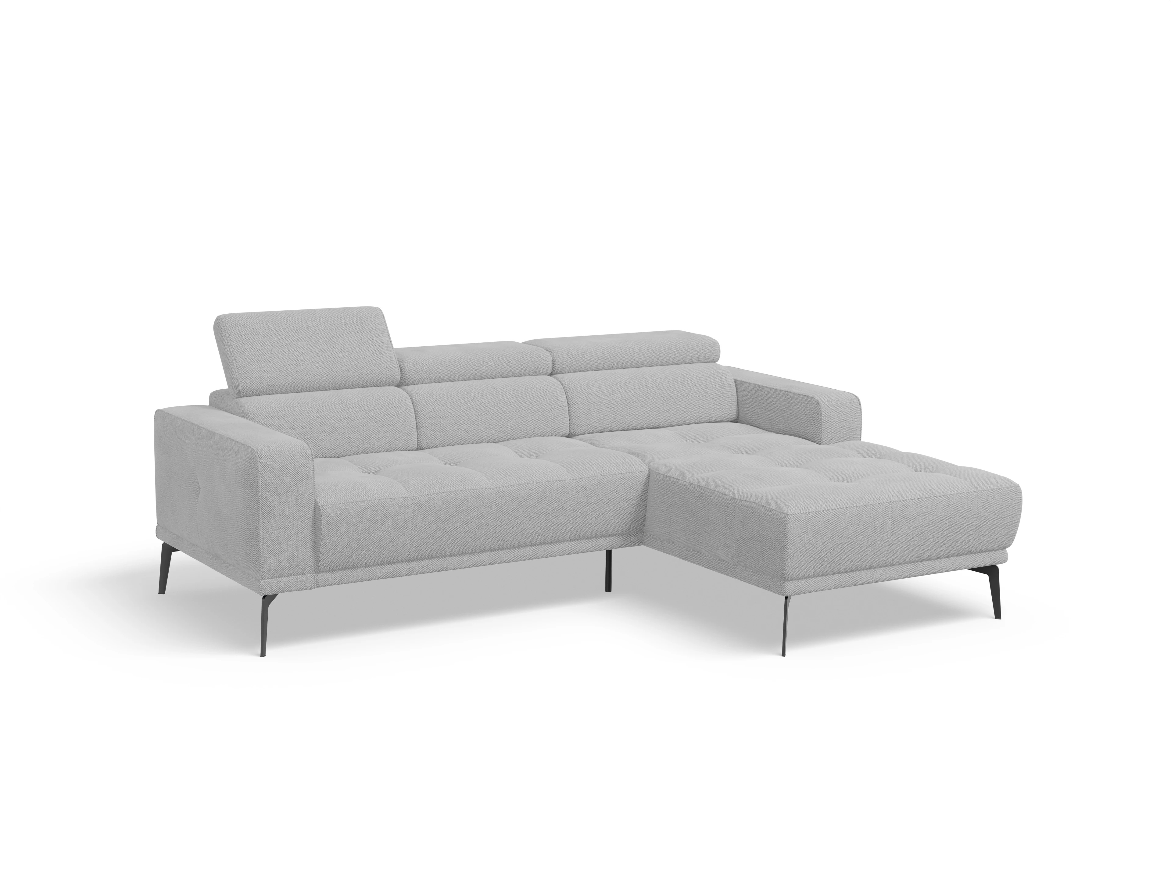 Ansicht des Produktes Marco Ecksofa rechts Abschluss offen in Stoff Beige