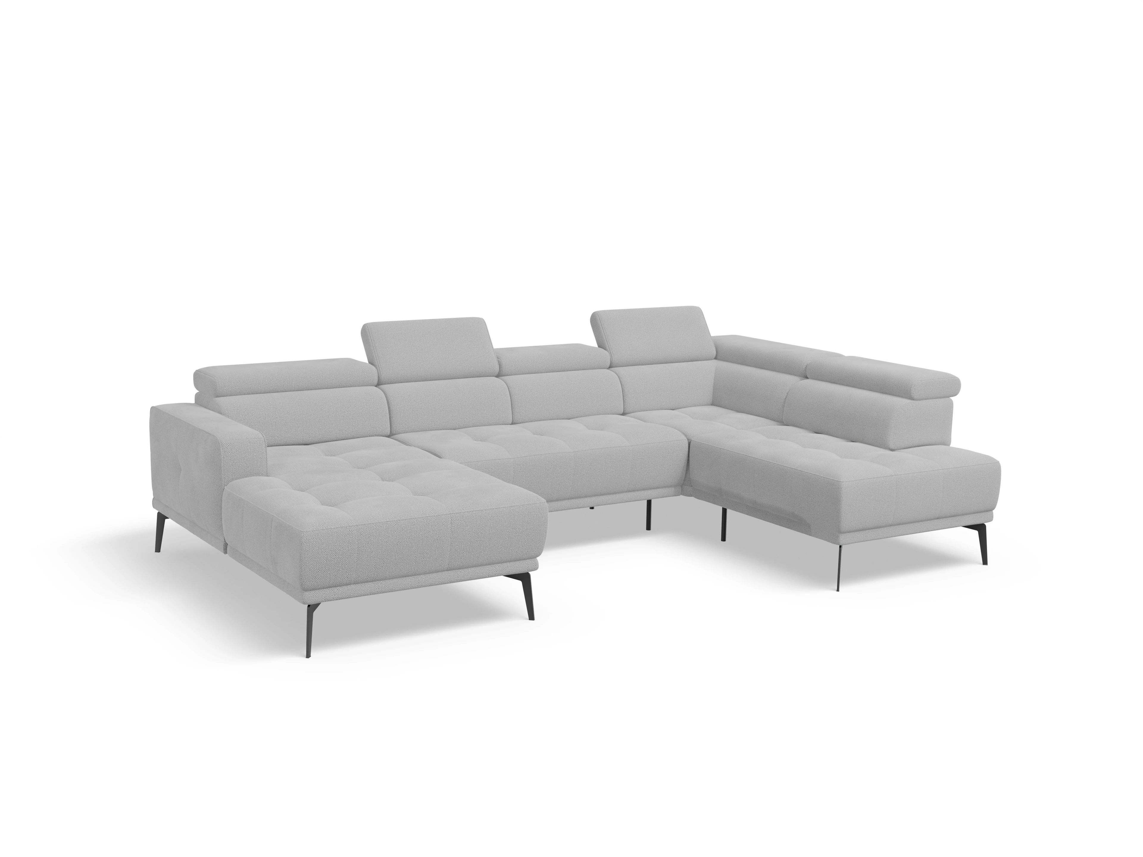 Ansicht des Produktes Marco Wohnlandschaft offen beidseitig in Stoff Beige