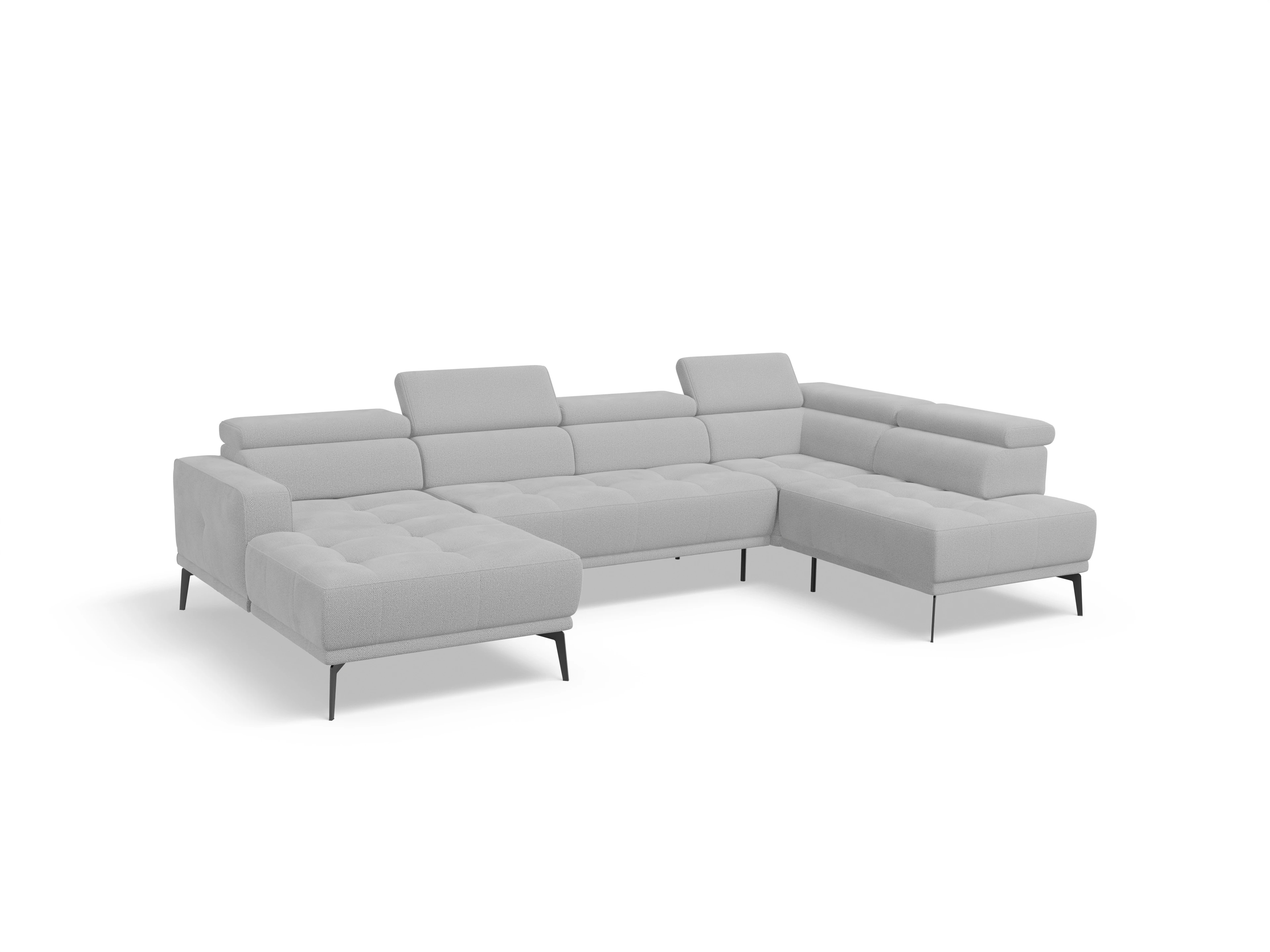 Ansicht des Produktes Marco Wohnlandschaft offen beidseitig in Stoff Beige