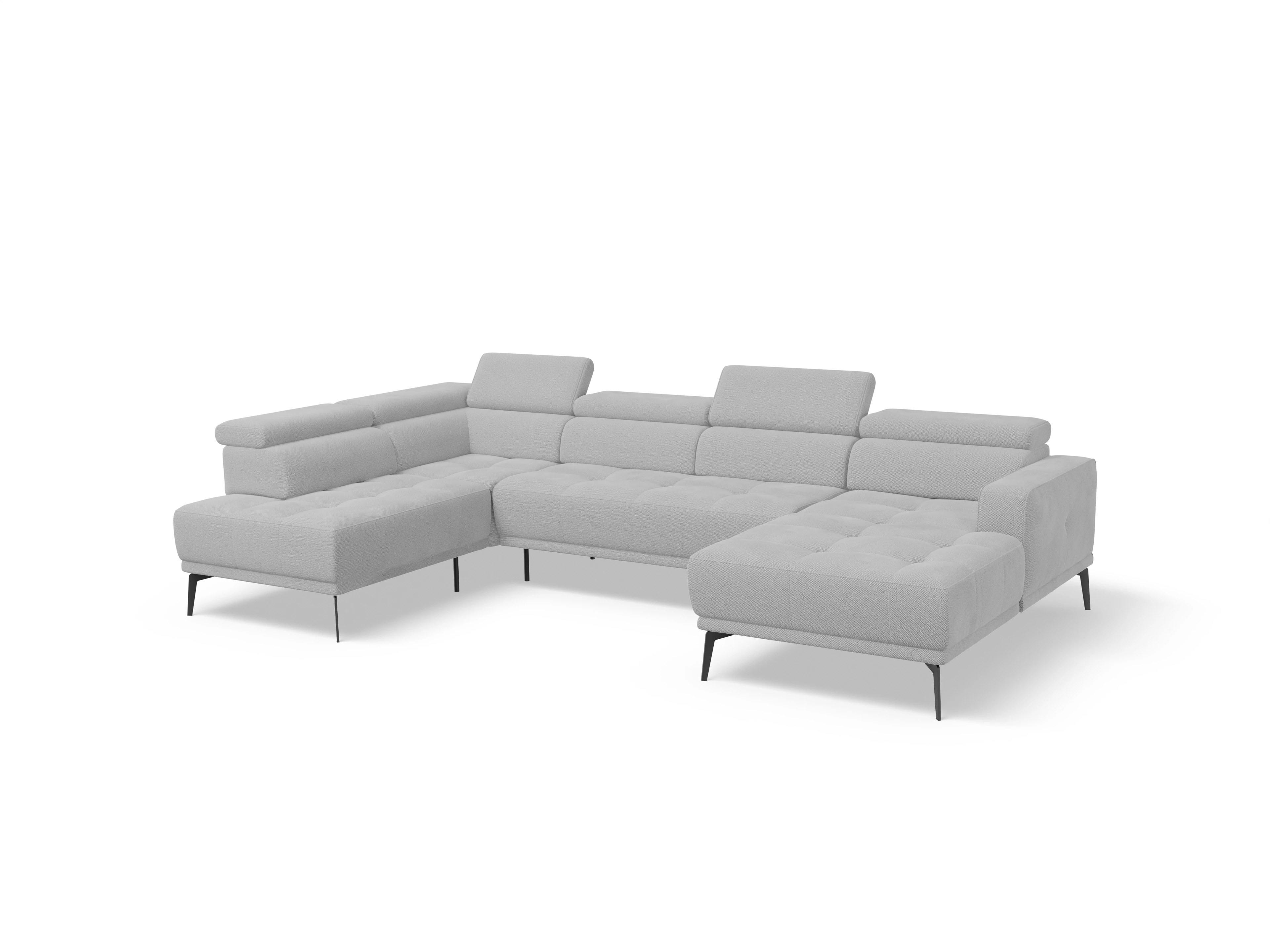 Ansicht des Produktes Marco Wohnlandschaft offen beidseitig in Stoff Beige