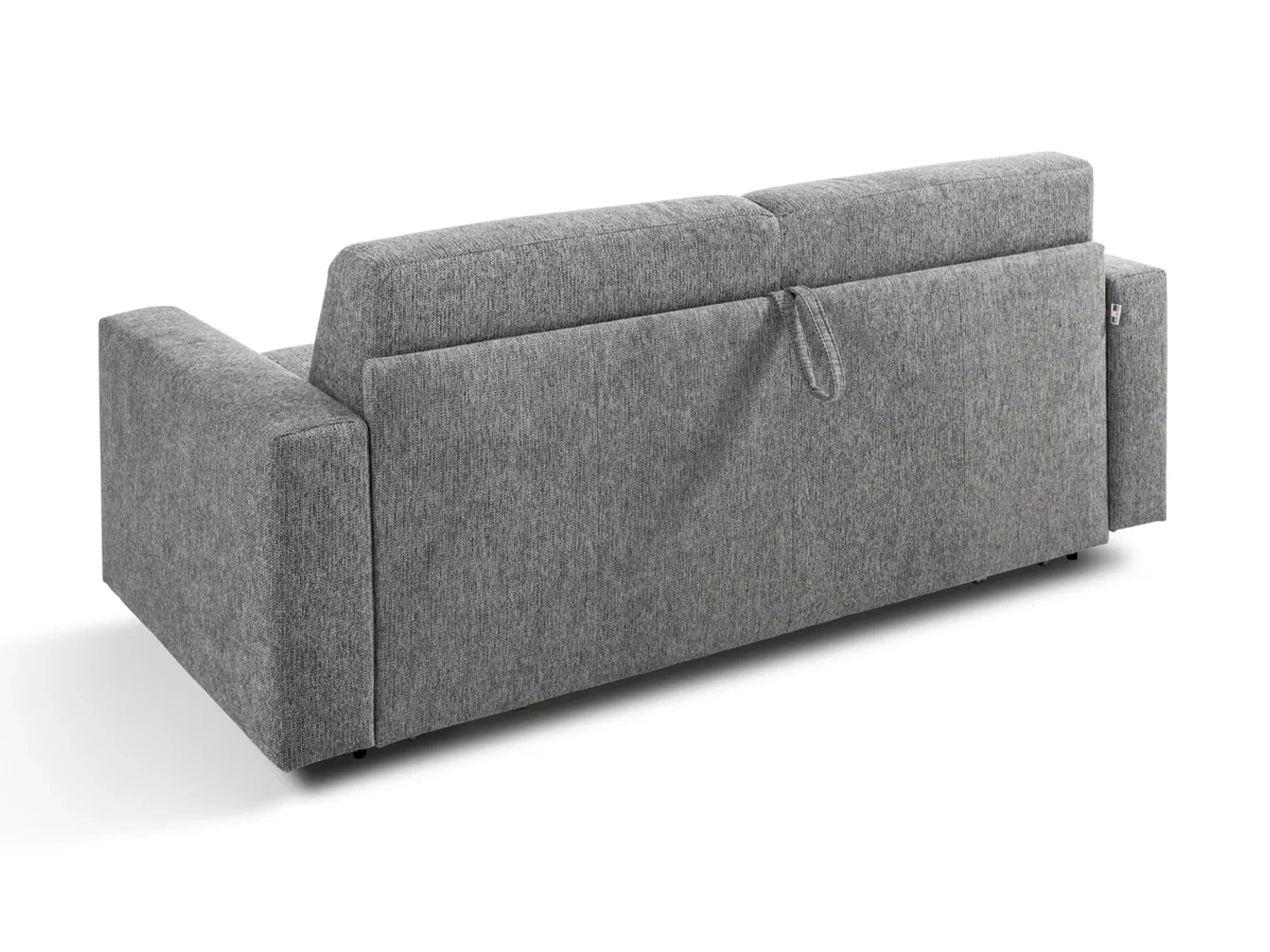 Ansicht des Produktes Daniela Schlafsofa Längsschläfer in Stoff Grau