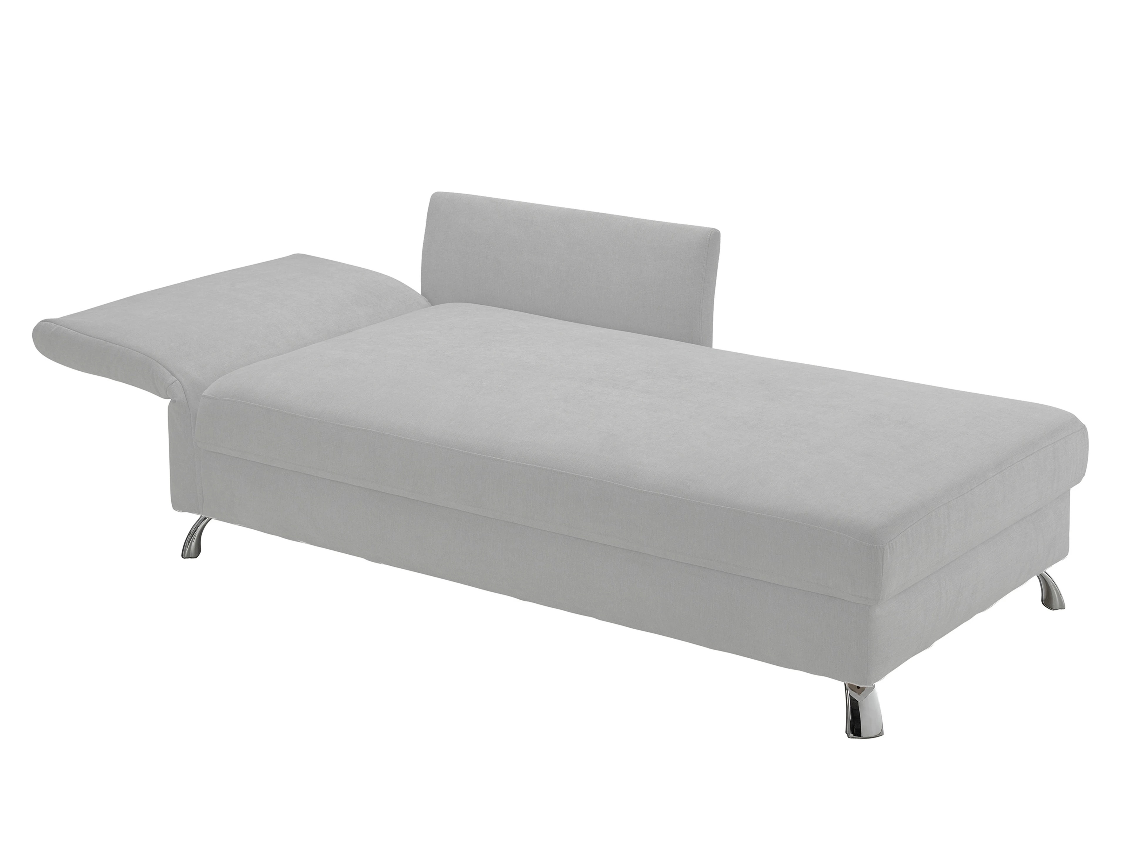 Ansicht des Produktes Easy Ottomane mit Bettkasten in Stoff Grau