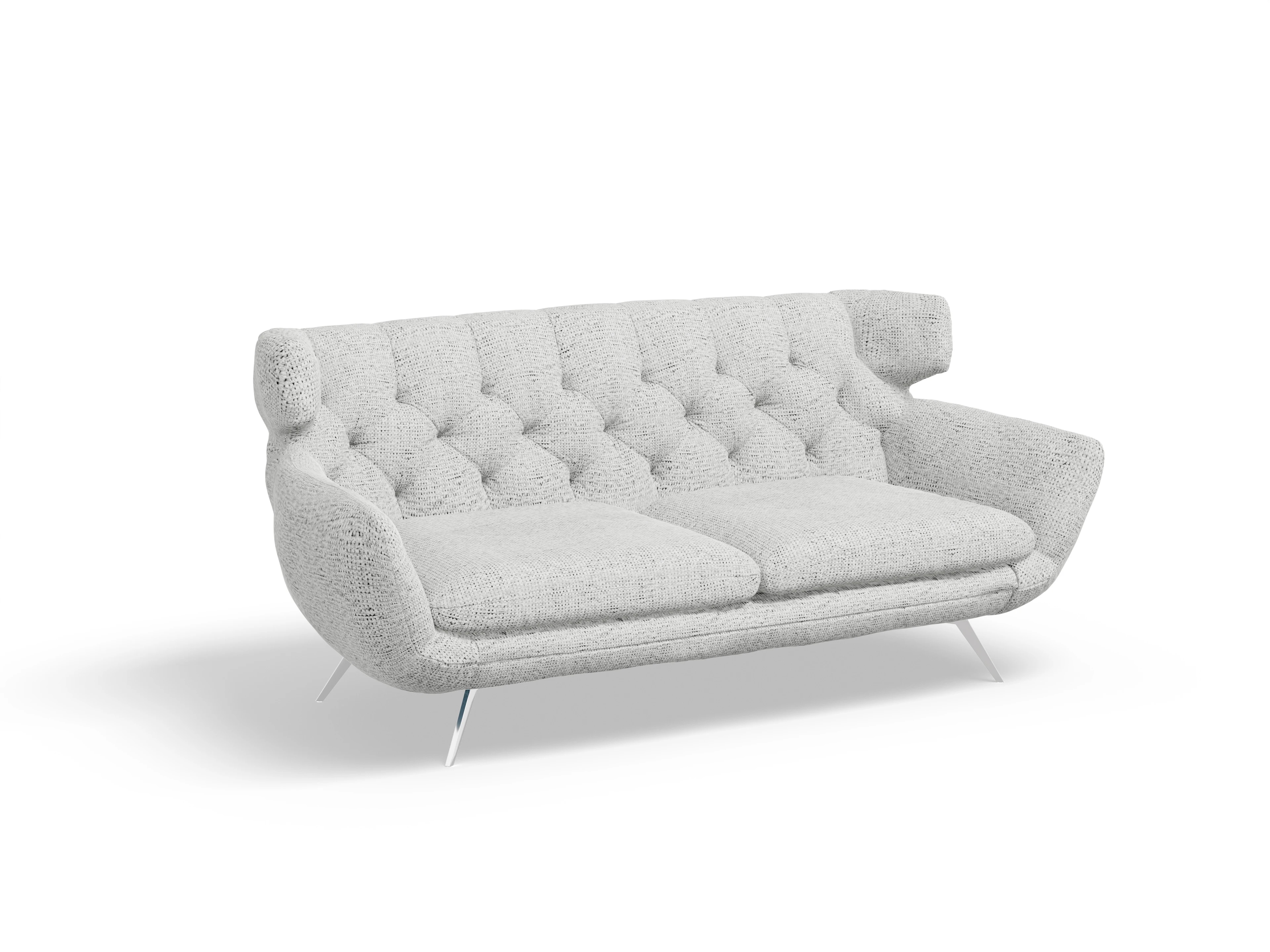 Seca 2,5-Sitzer Sofa Ansicht des Produktes Seca 2,5-Sitzer Sofa in Stoff Grau