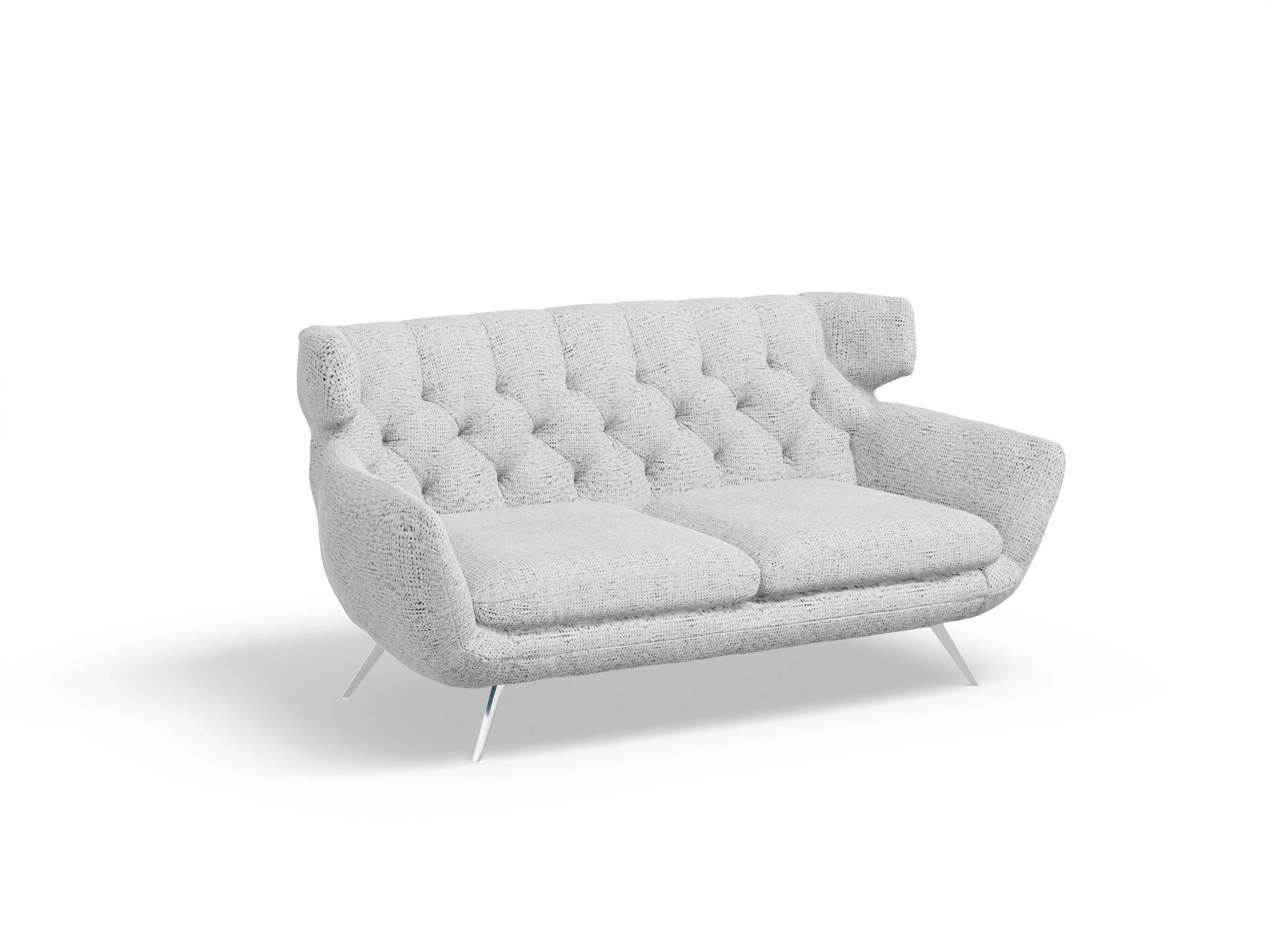 Ansicht des Produktes Seca 2-Sitzer Sofa in Stoff Grau