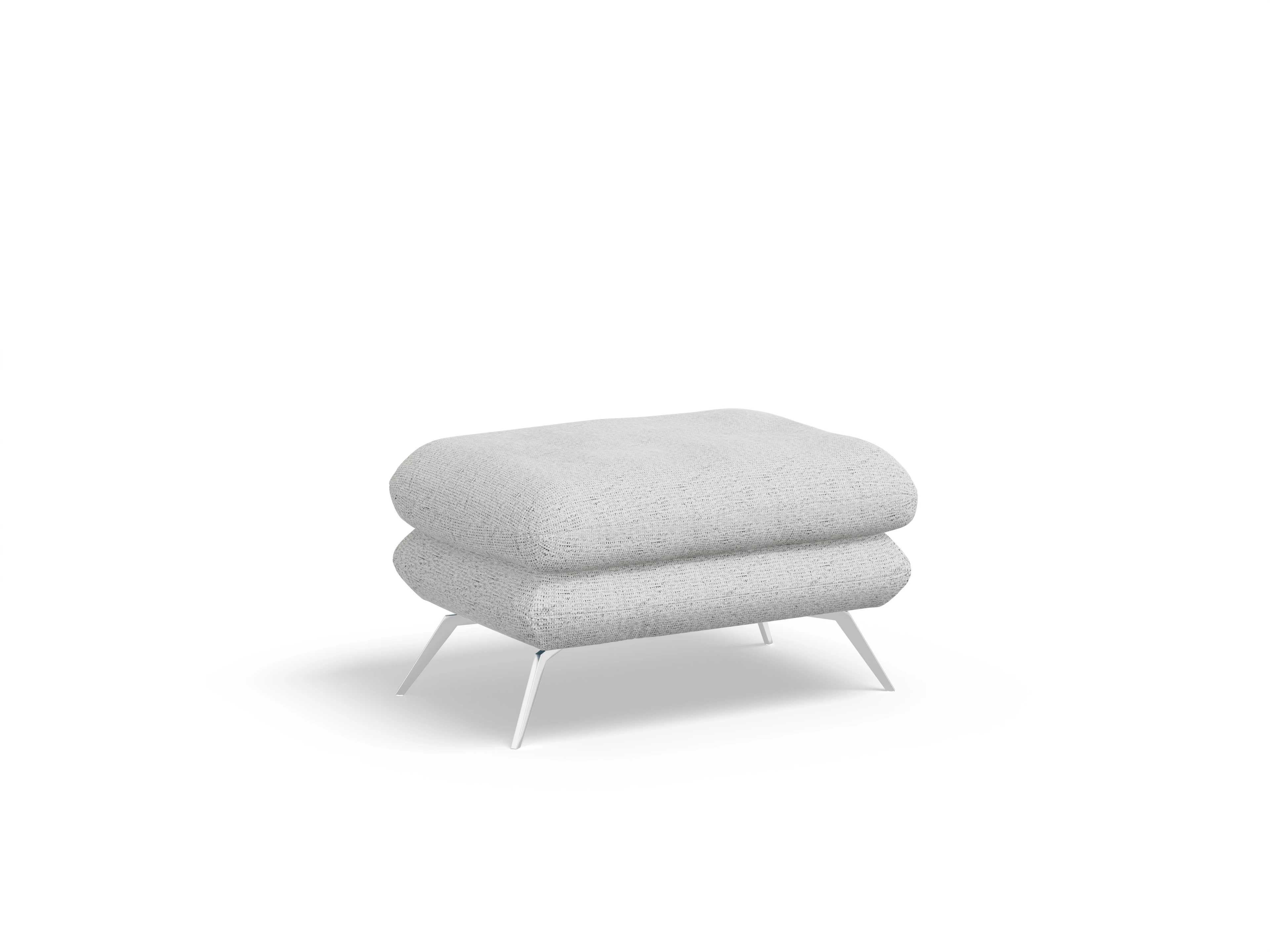 Ansicht des Produktes Seca Hocker in Stoff Grau