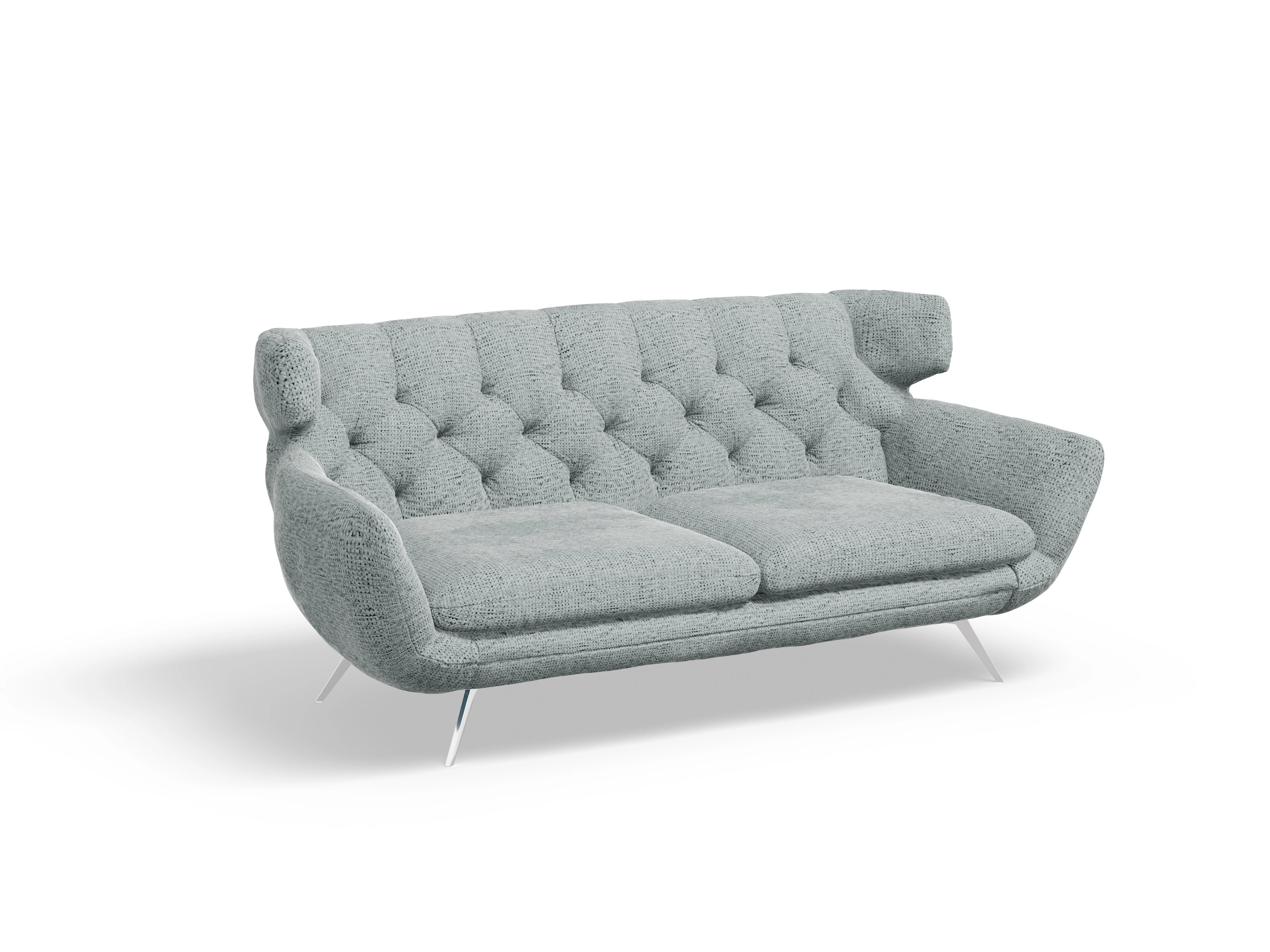 Seca 2,5-Sitzer Sofa Ansicht des Produktes Seca 2,5-Sitzer Sofa in Stoff Grau