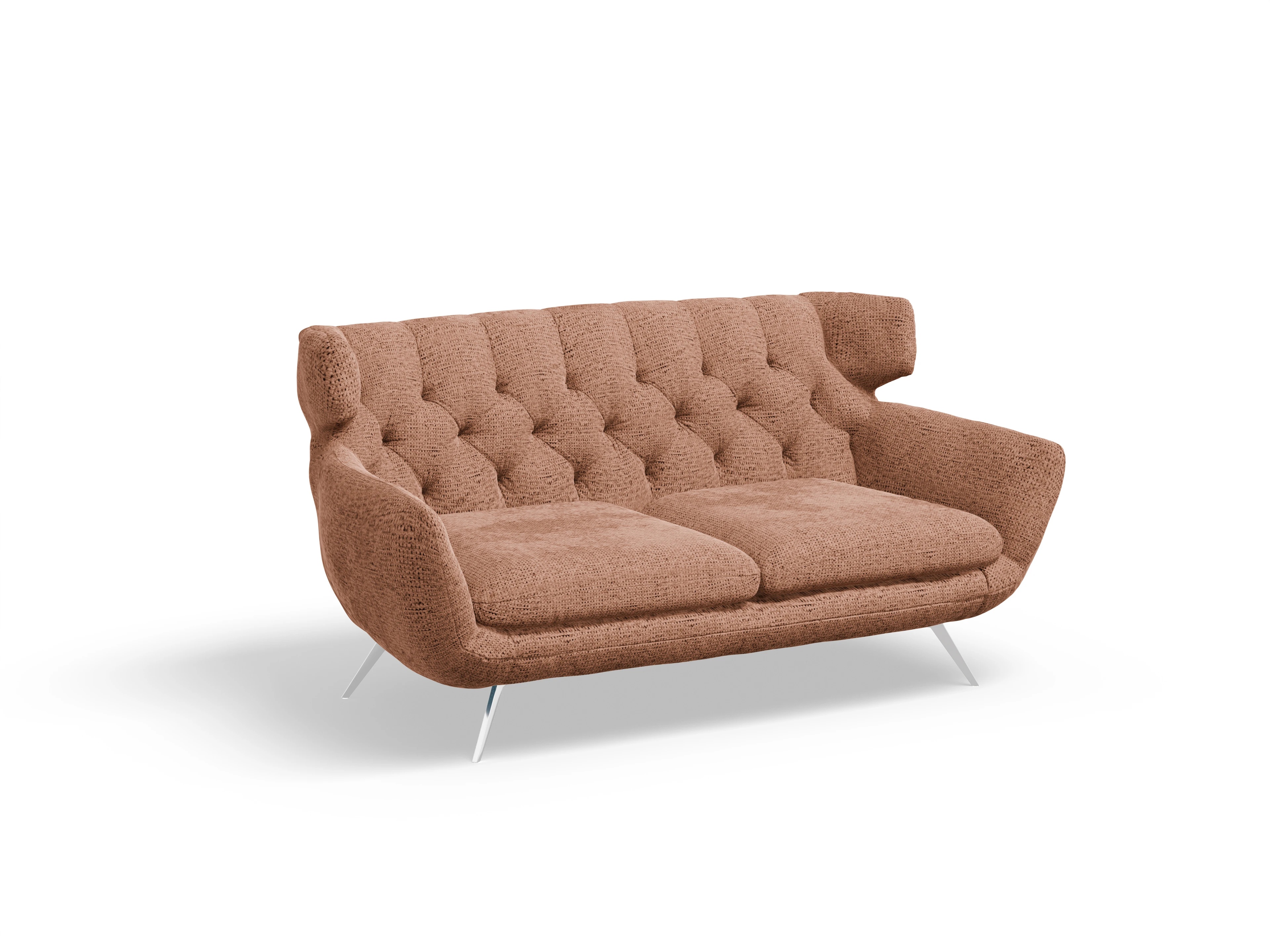 Ansicht des Produktes Seca 2-Sitzer Sofa in Stoff Orange