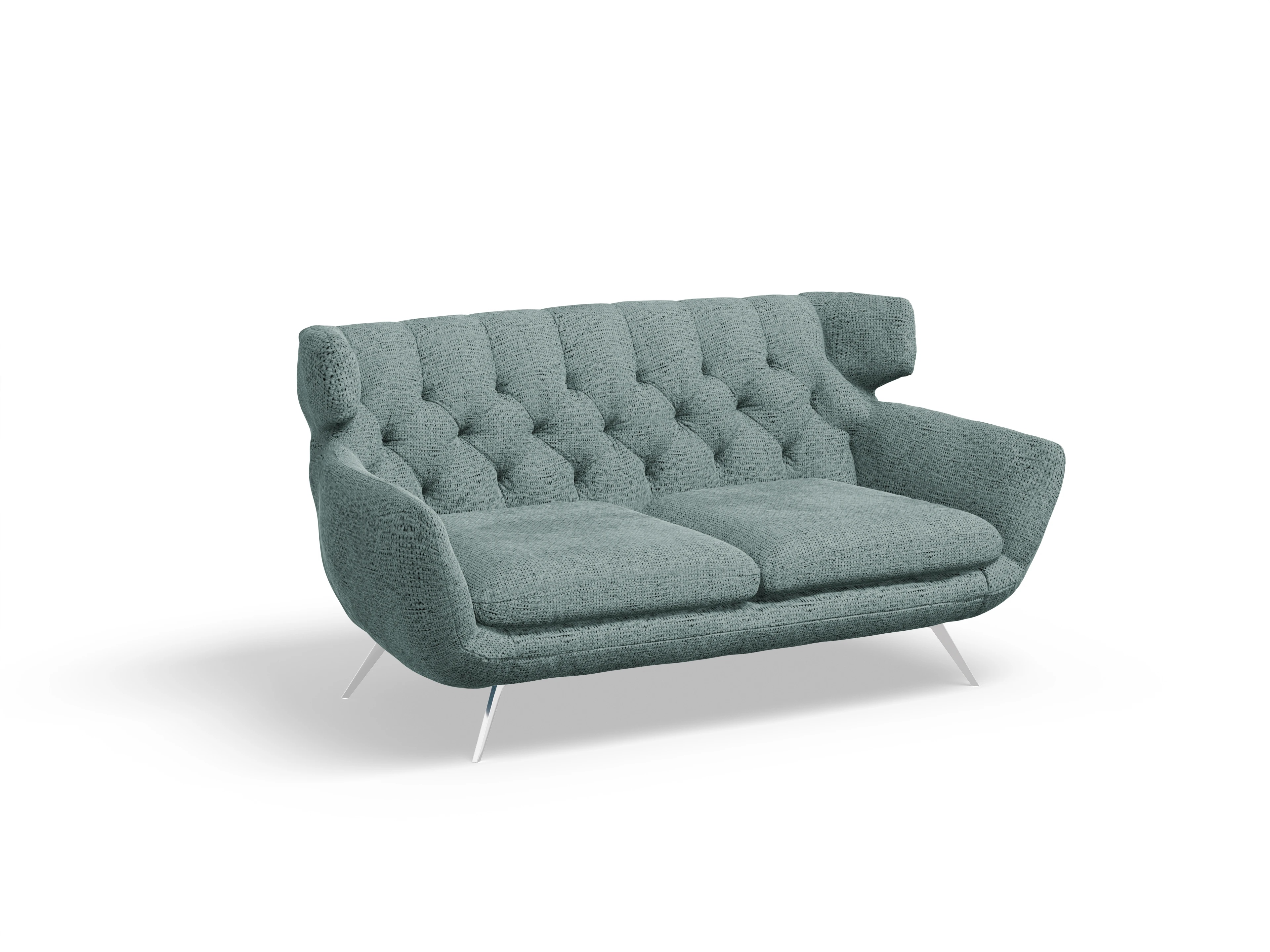 Seca 2-Sitzer Sofa Ansicht des Produktes Seca 2-Sitzer Sofa in Stoff Blau