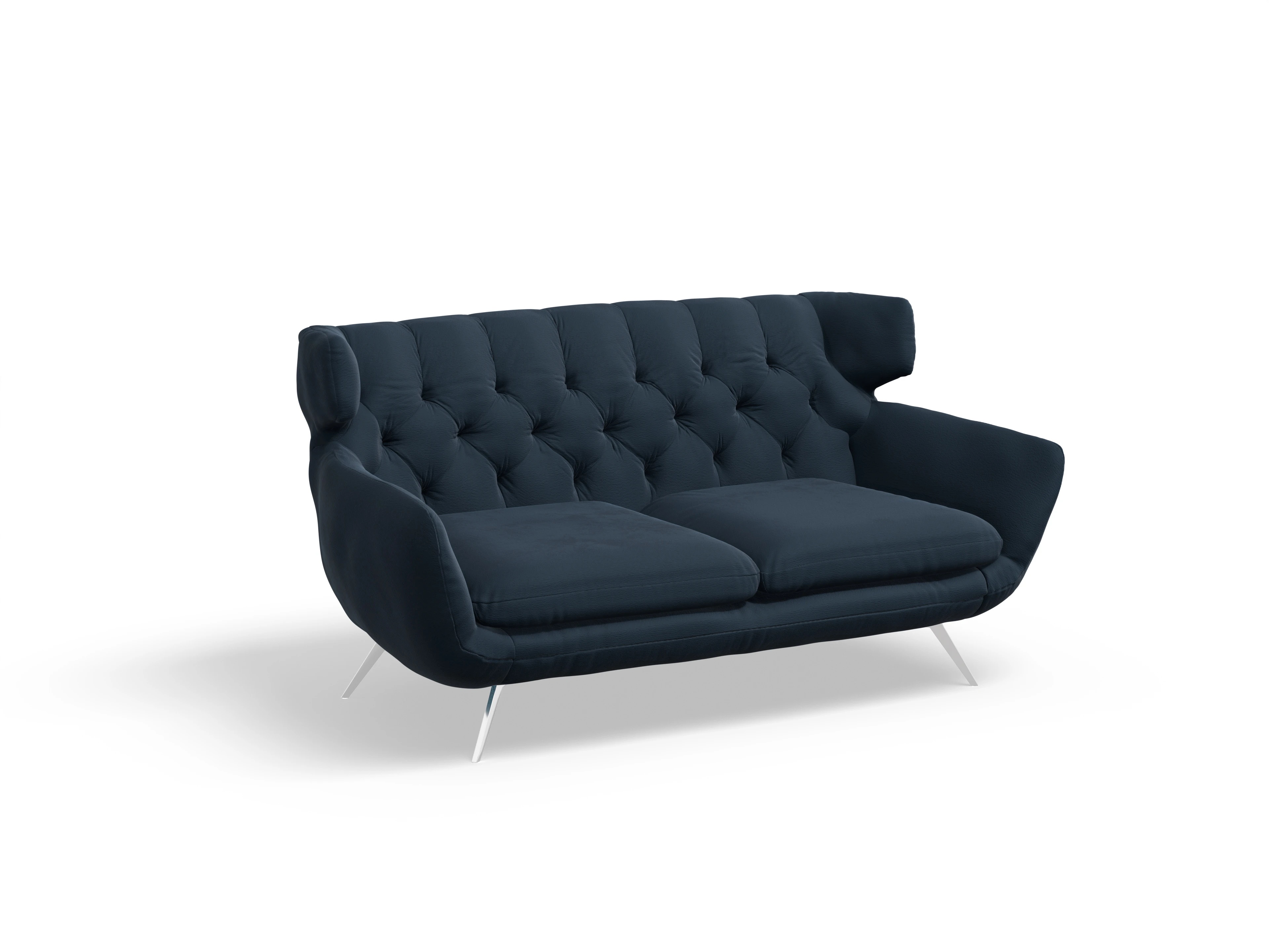 Seca 2-Sitzer Sofa Ansicht des Produktes Seca 2-Sitzer Sofa in Stoff Schwarz