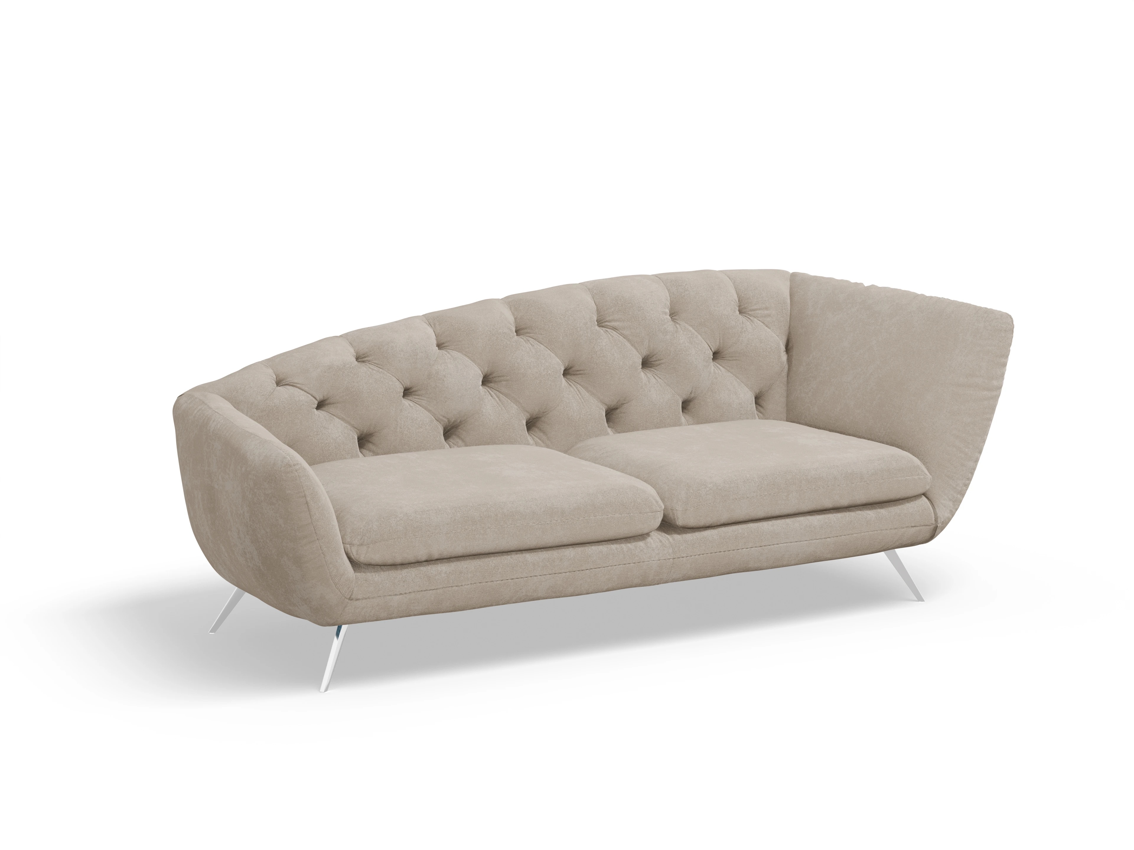 Ansicht des Produktes Seca Ottomane ohne Bettkasten in Stoff Beige