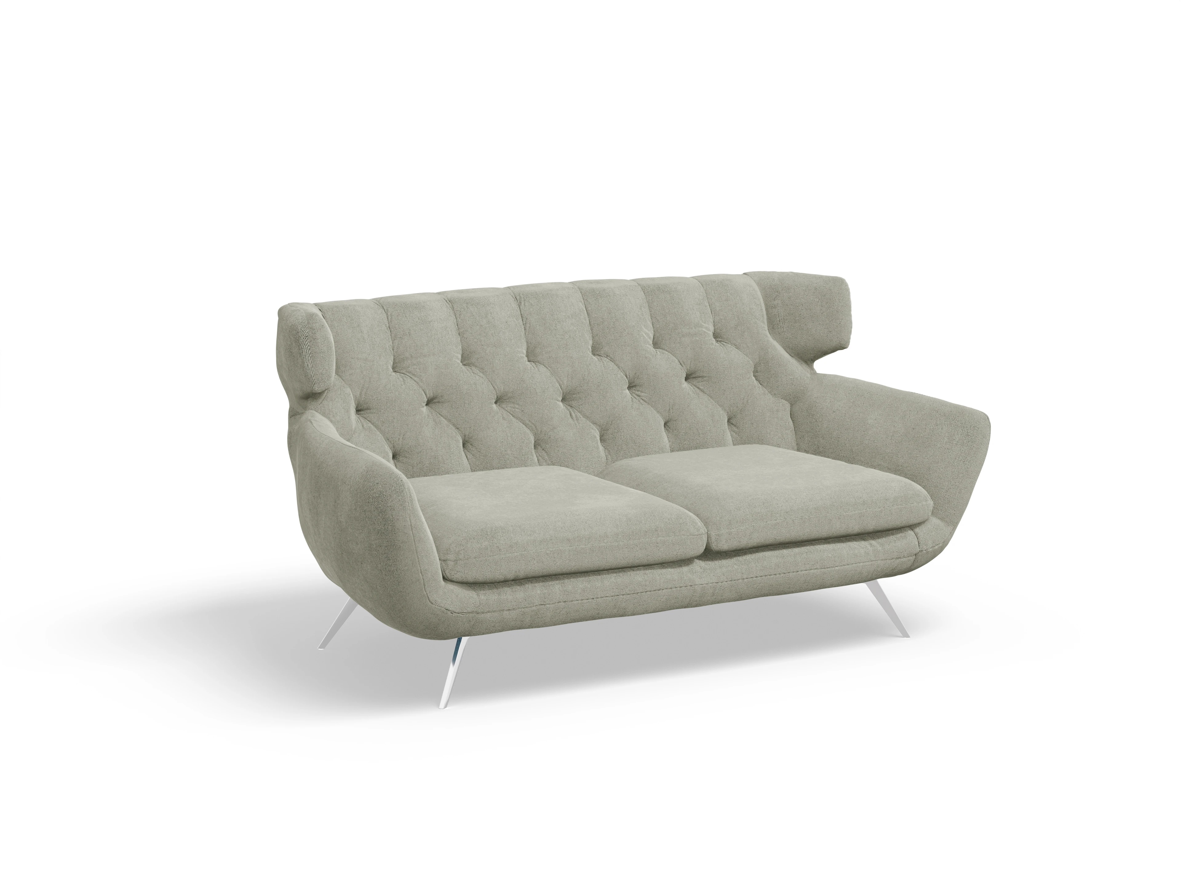 Seca 2-Sitzer Sofa Ansicht des Produktes Seca 2-Sitzer Sofa in Stoff Grau