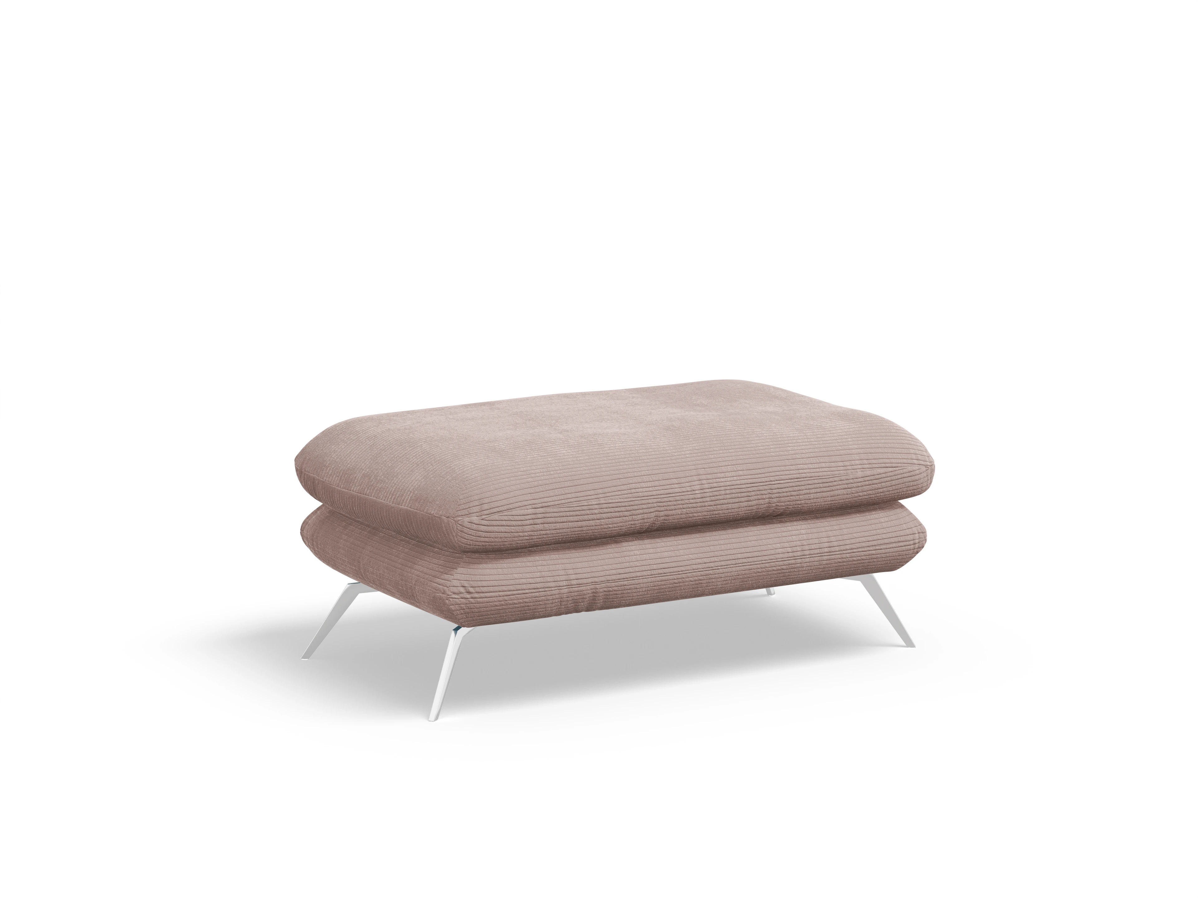 Ansicht des Produktes Seca Hocker in Stoff Rosa