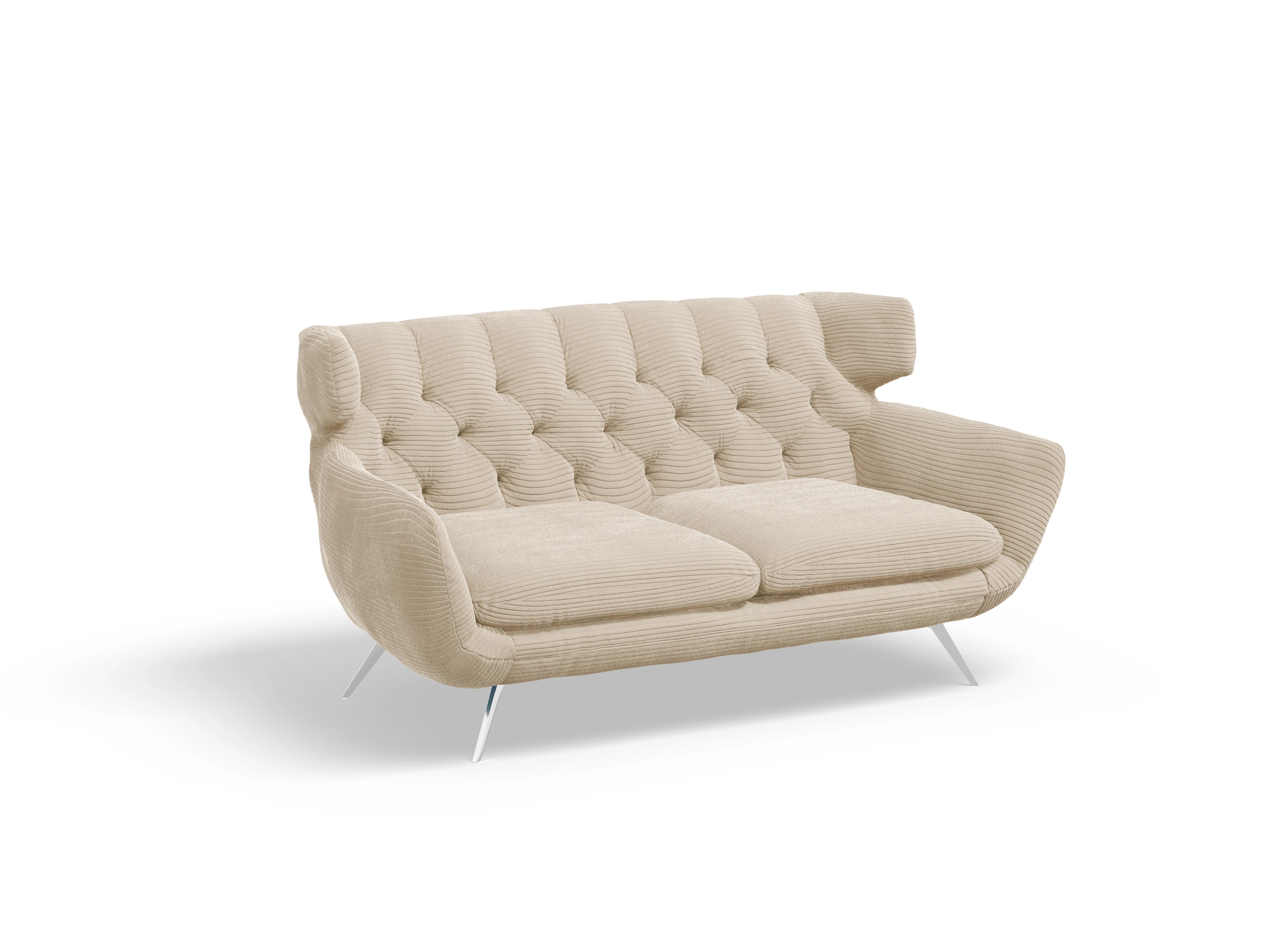 Ansicht des Produktes Seca 2-Sitzer Sofa in Stoff Beige