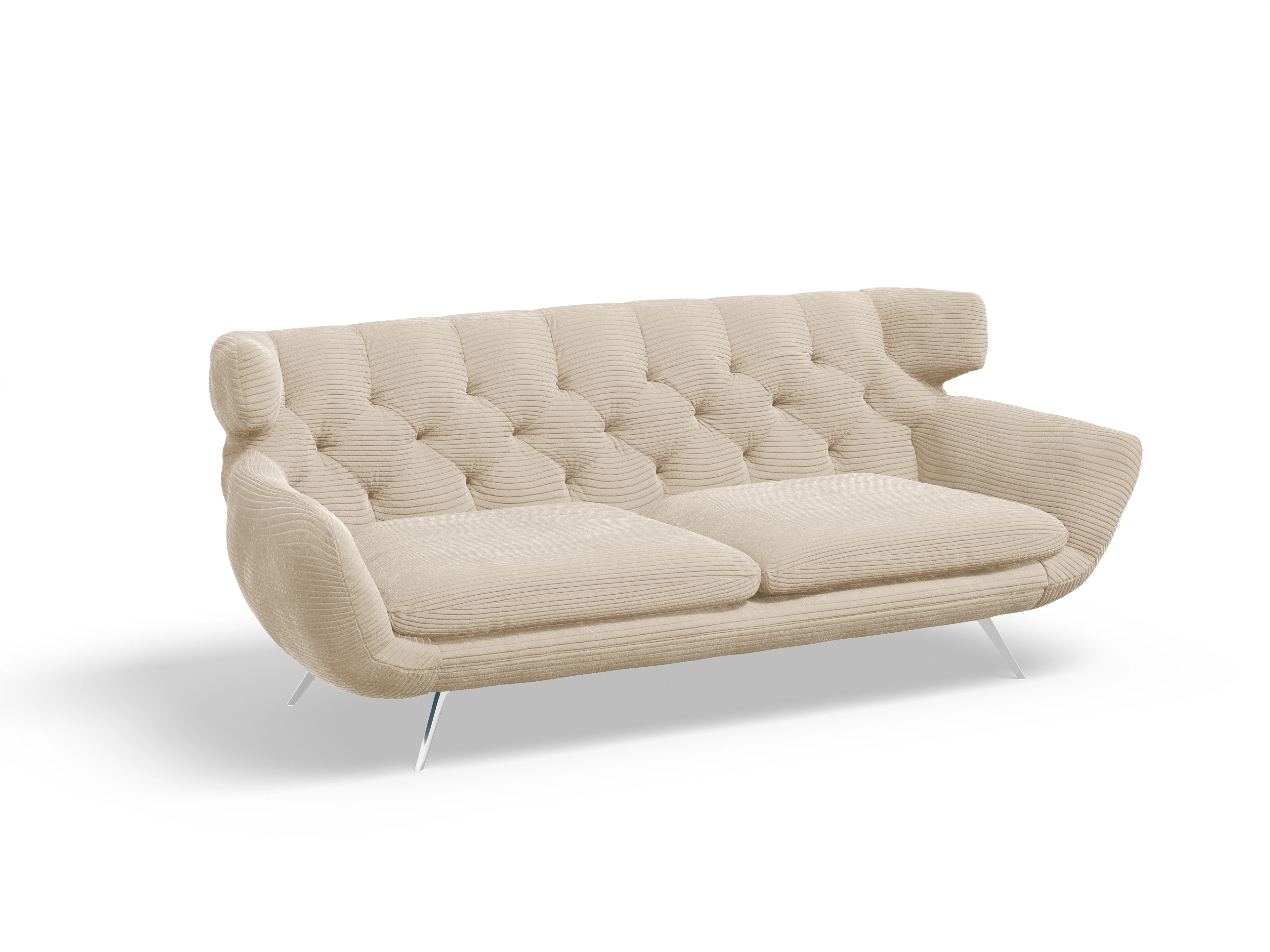 Seca 3-Sitzer Sofa Ansicht des Produktes Seca 3-Sitzer Sofa in Stoff Beige