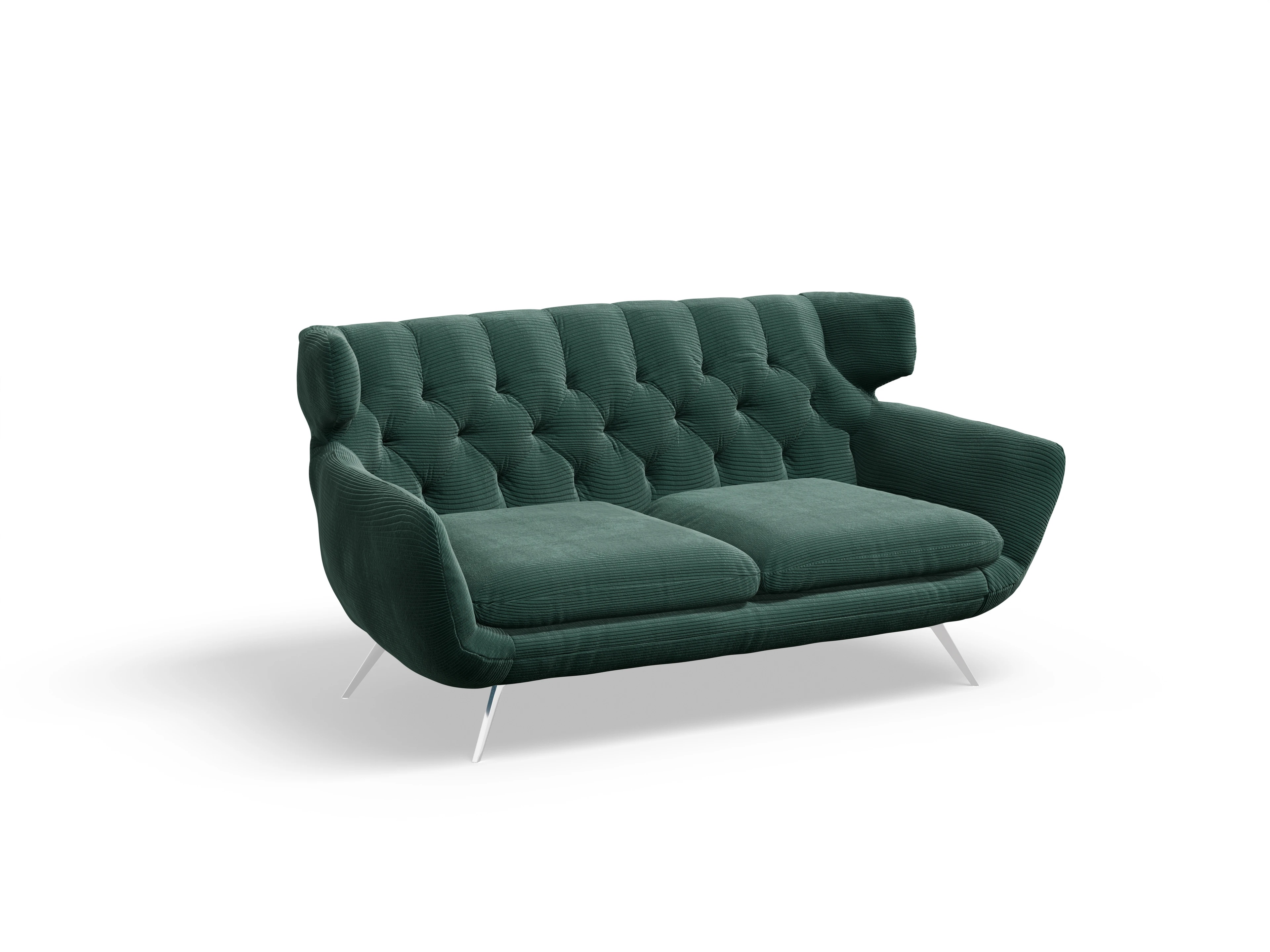 Seca 2-Sitzer Sofa Ansicht des Produktes Seca 2-Sitzer Sofa in Stoff Grün