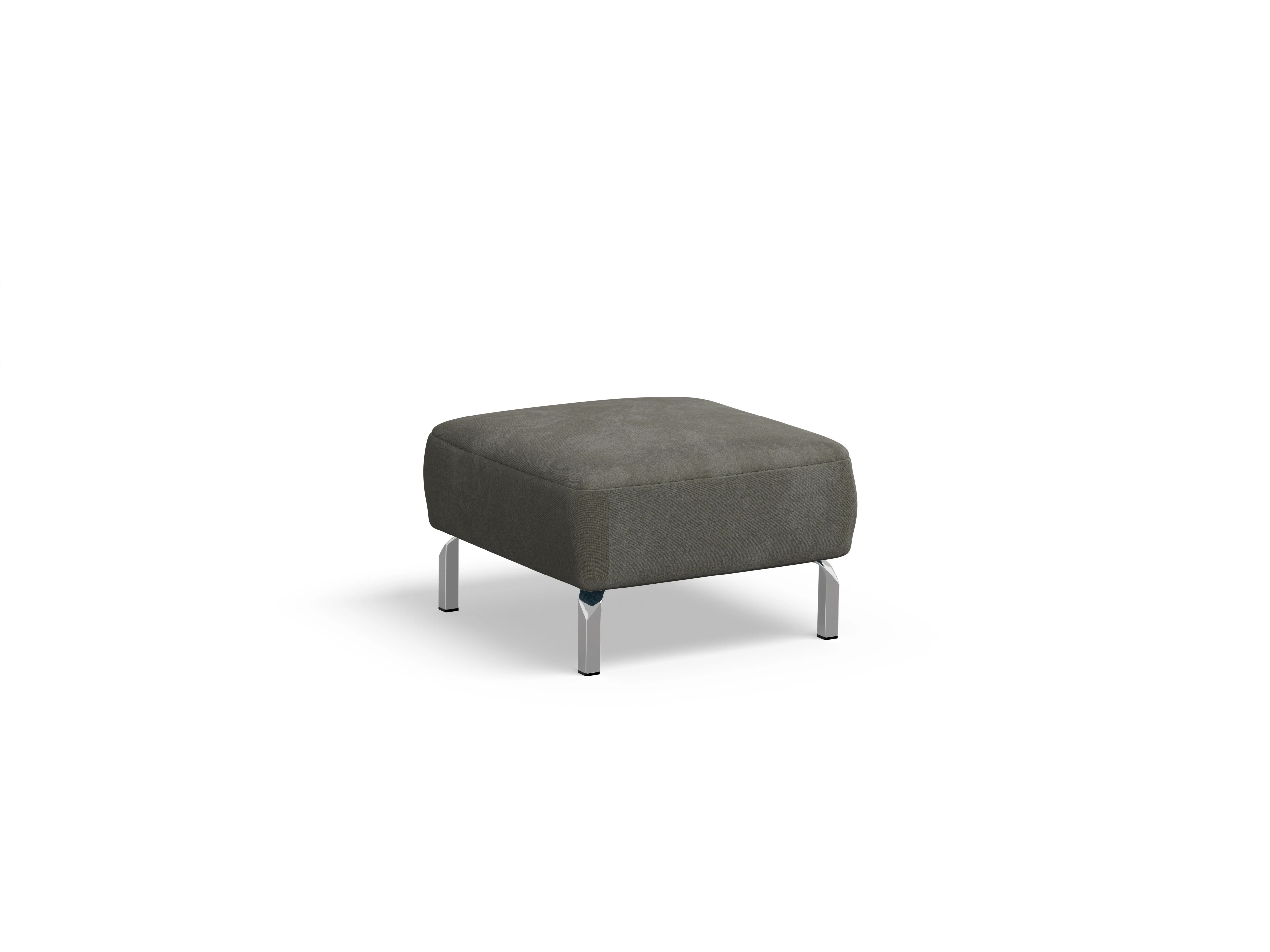 Season Hocker medium 74x74 cm Ansicht des Produktes Season Hocker in Stoff Grau