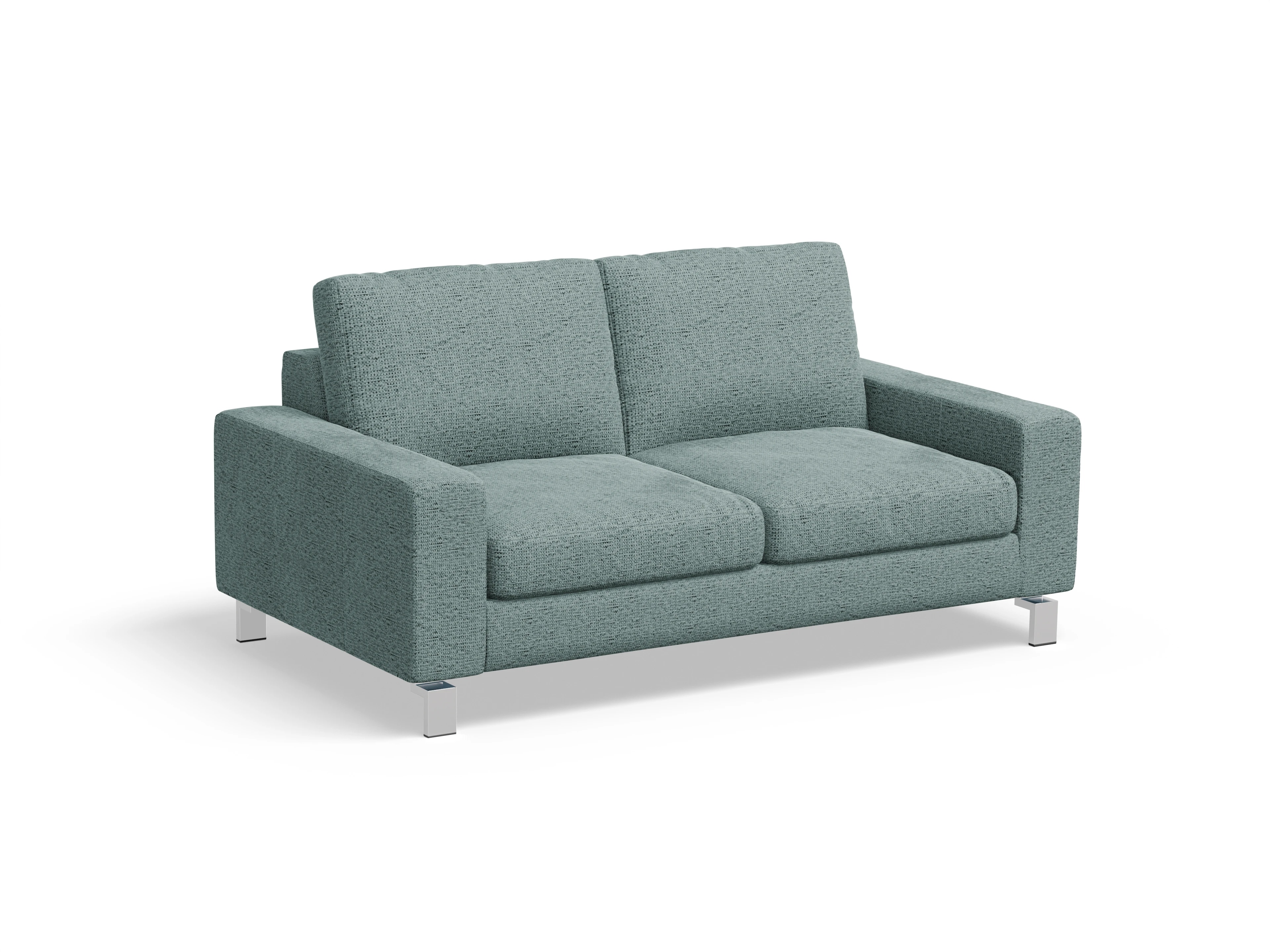 Indiana 2-Sitzer Sofa Large Ansicht des Produktes Indiana 2-Sitzer Sofa in Stoff Blau