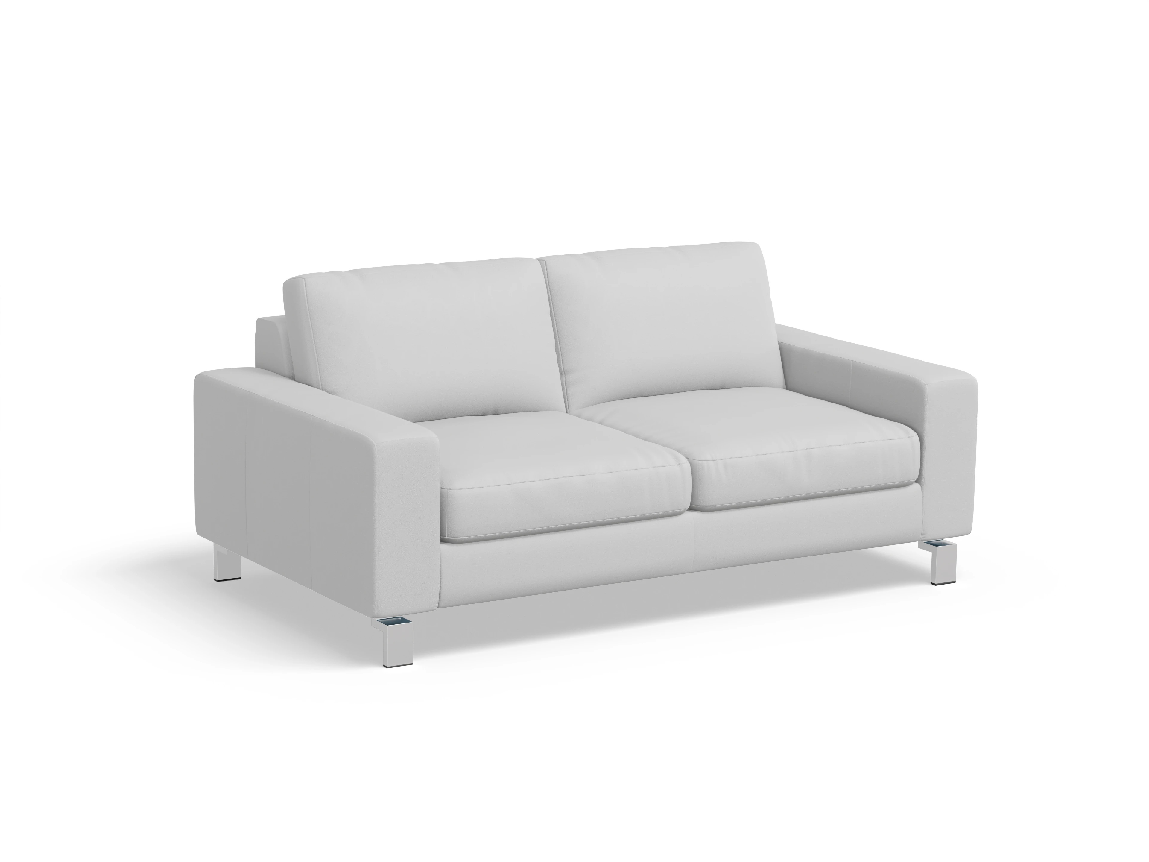 Indiana 2-Sitzer Sofa Large Ansicht des Produktes Indiana 2-Sitzer Sofa in Leder Grau