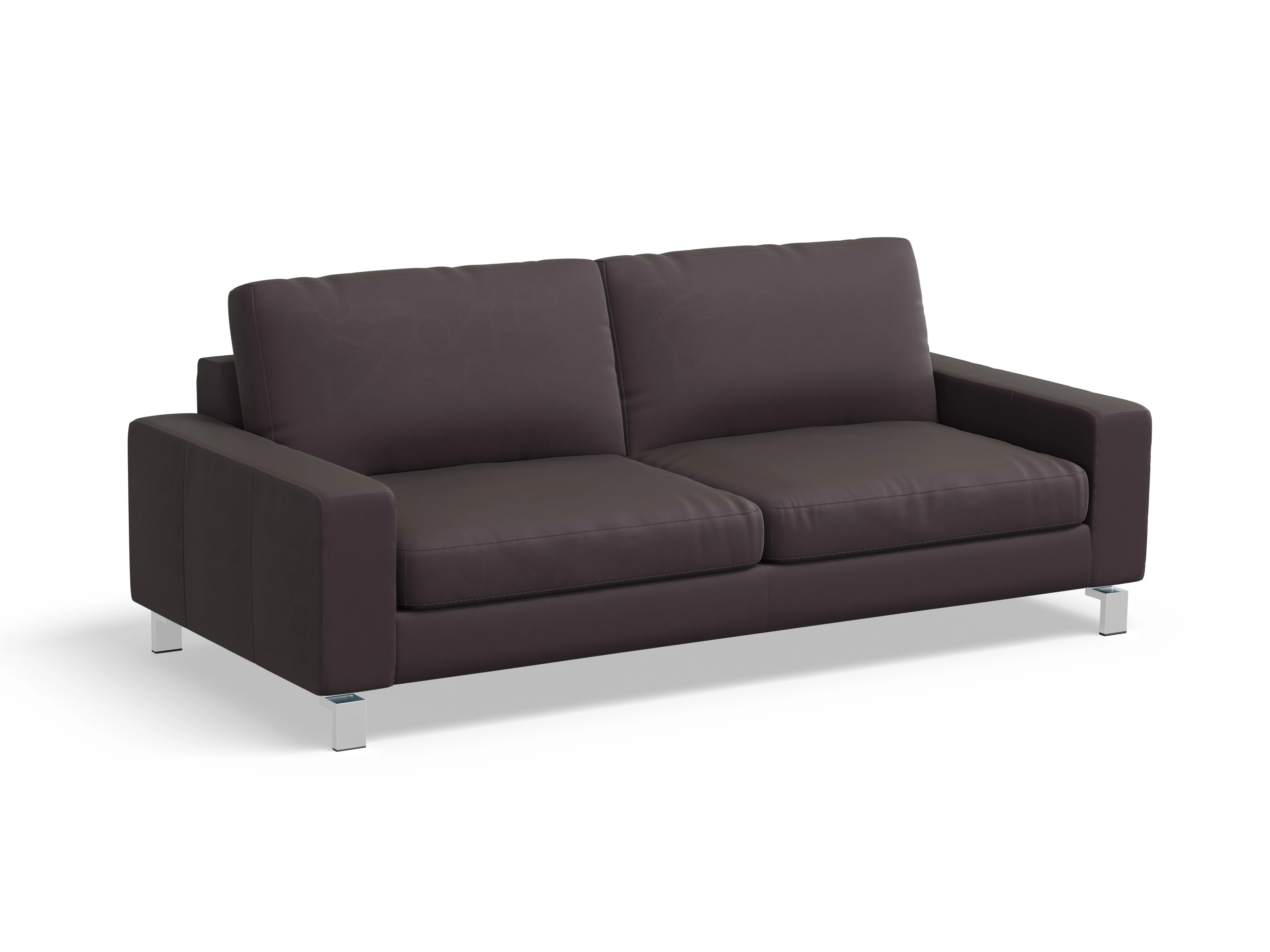 Indiana 3-Sitzer Sofa Ansicht des Produktes Indiana 3-Sitzer Sofa in Leder Braun