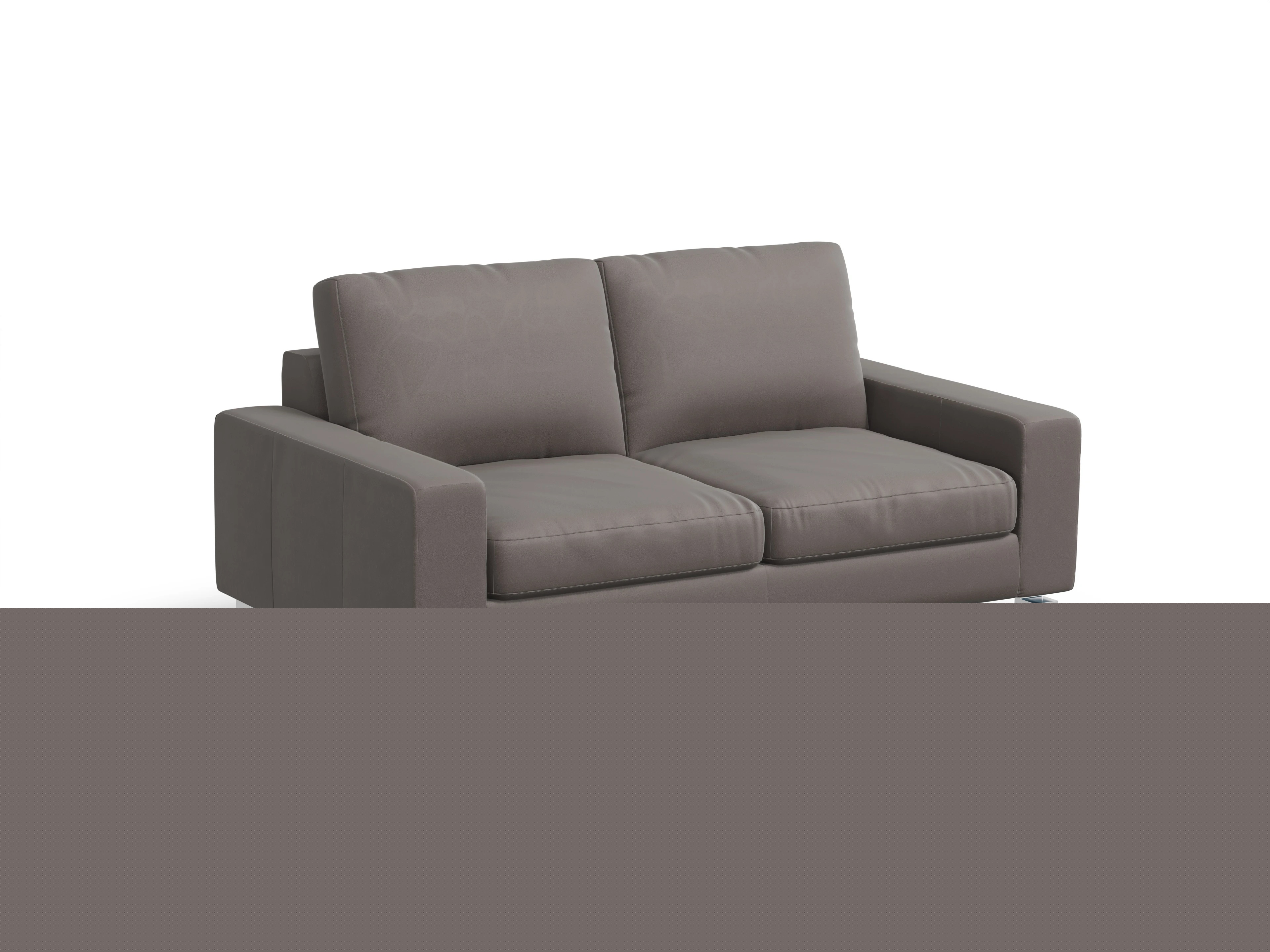 Indiana 2-Sitzer Sofa Large Ansicht des Produktes Indiana 2-Sitzer Sofa in Leder Grau