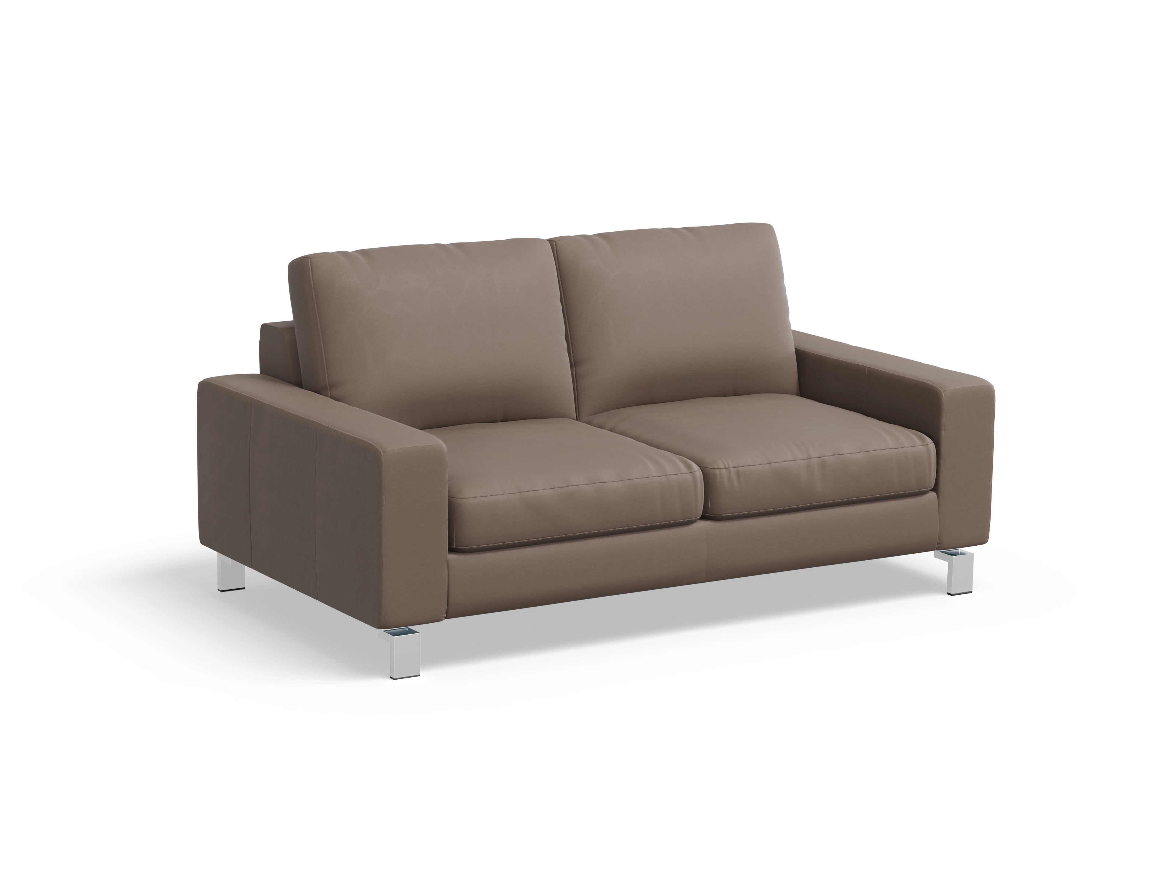 Indiana 2-Sitzer Sofa Large Ansicht des Produktes Indiana 2-Sitzer Sofa in Leder Braun