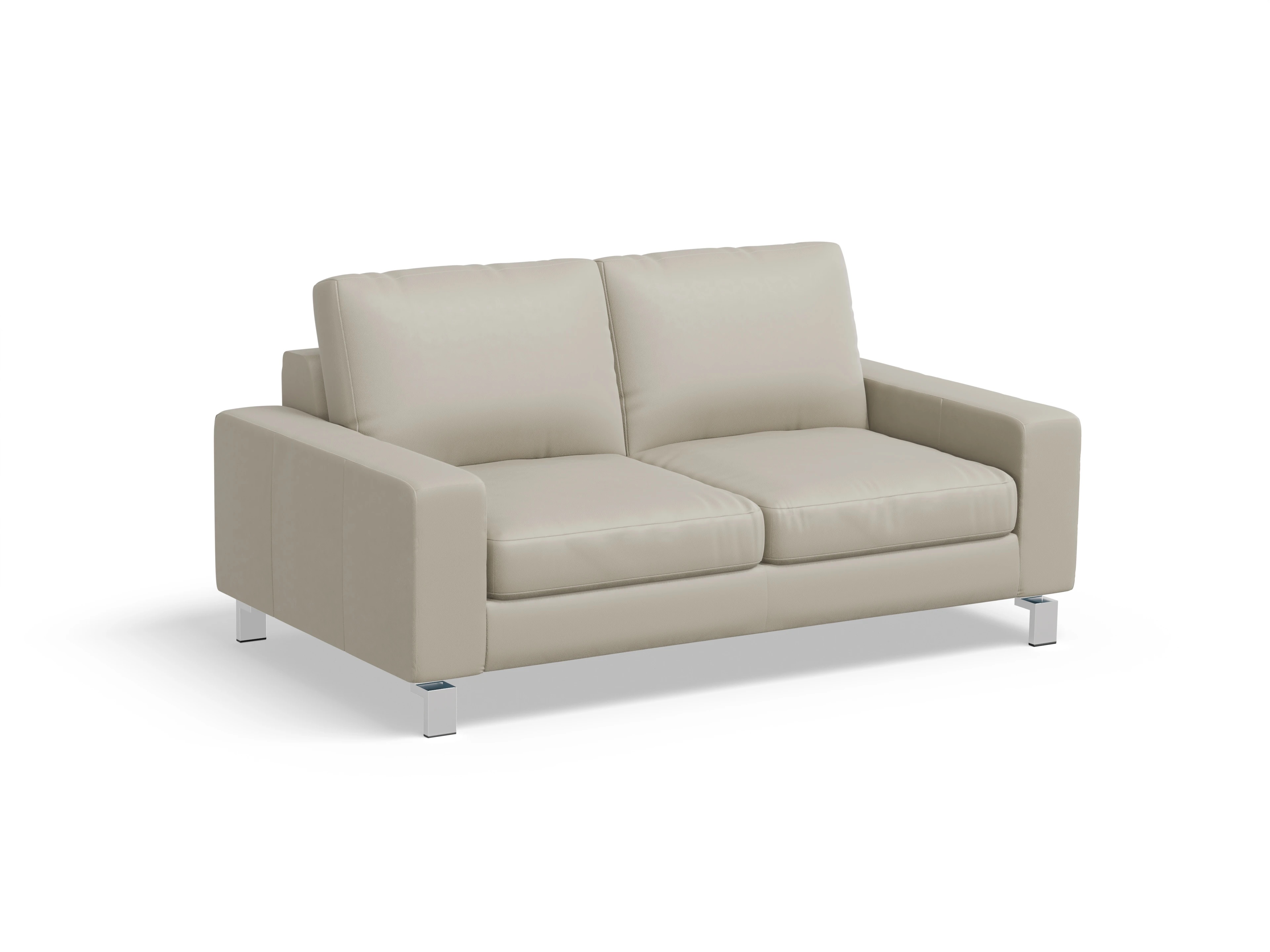 Indiana 2-Sitzer Sofa Large Ansicht des Produktes Indiana 2-Sitzer Sofa in Leder Beige