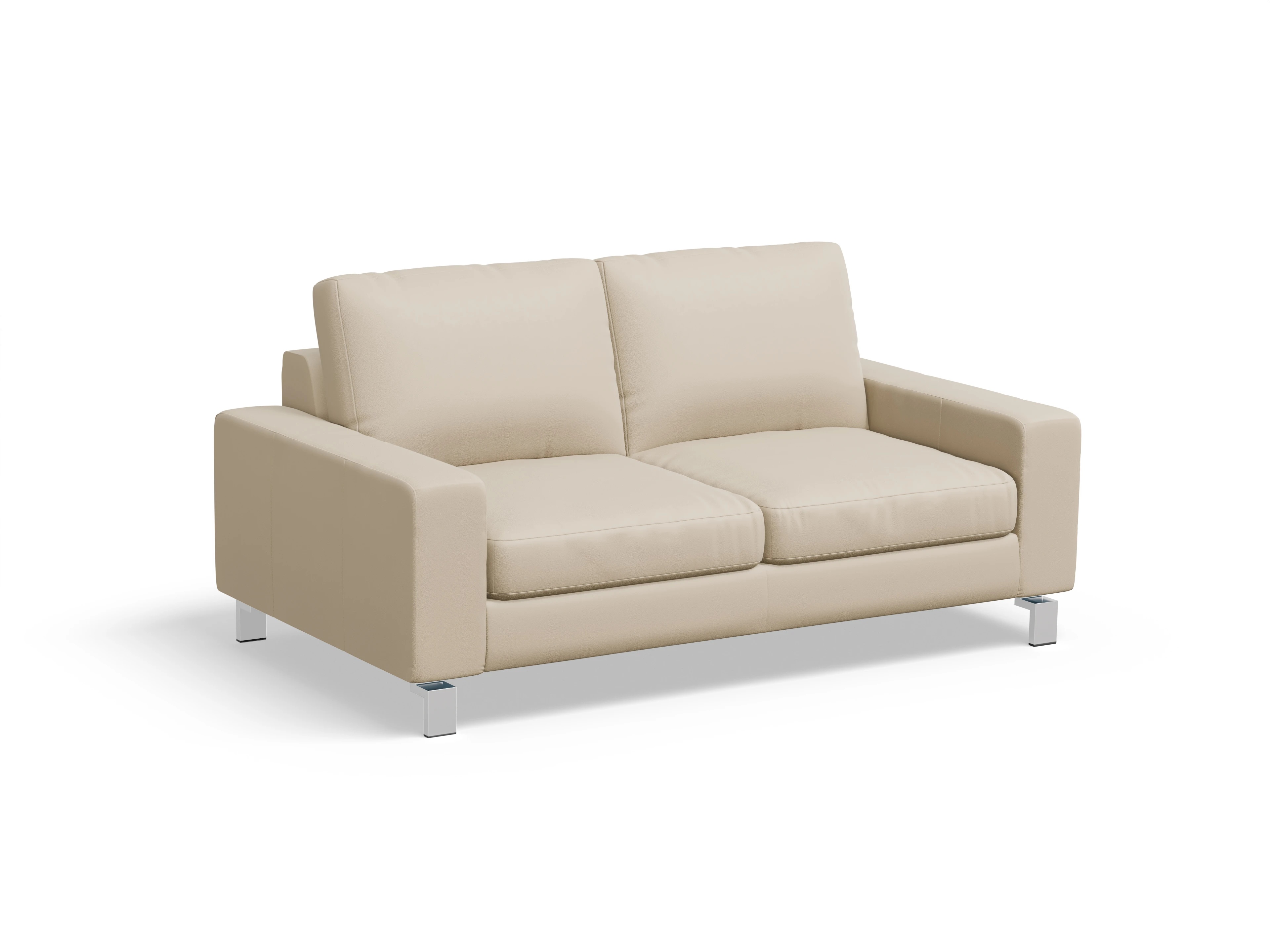 Indiana 2-Sitzer Sofa Large Ansicht des Produktes Indiana 2-Sitzer Sofa in Leder Beige