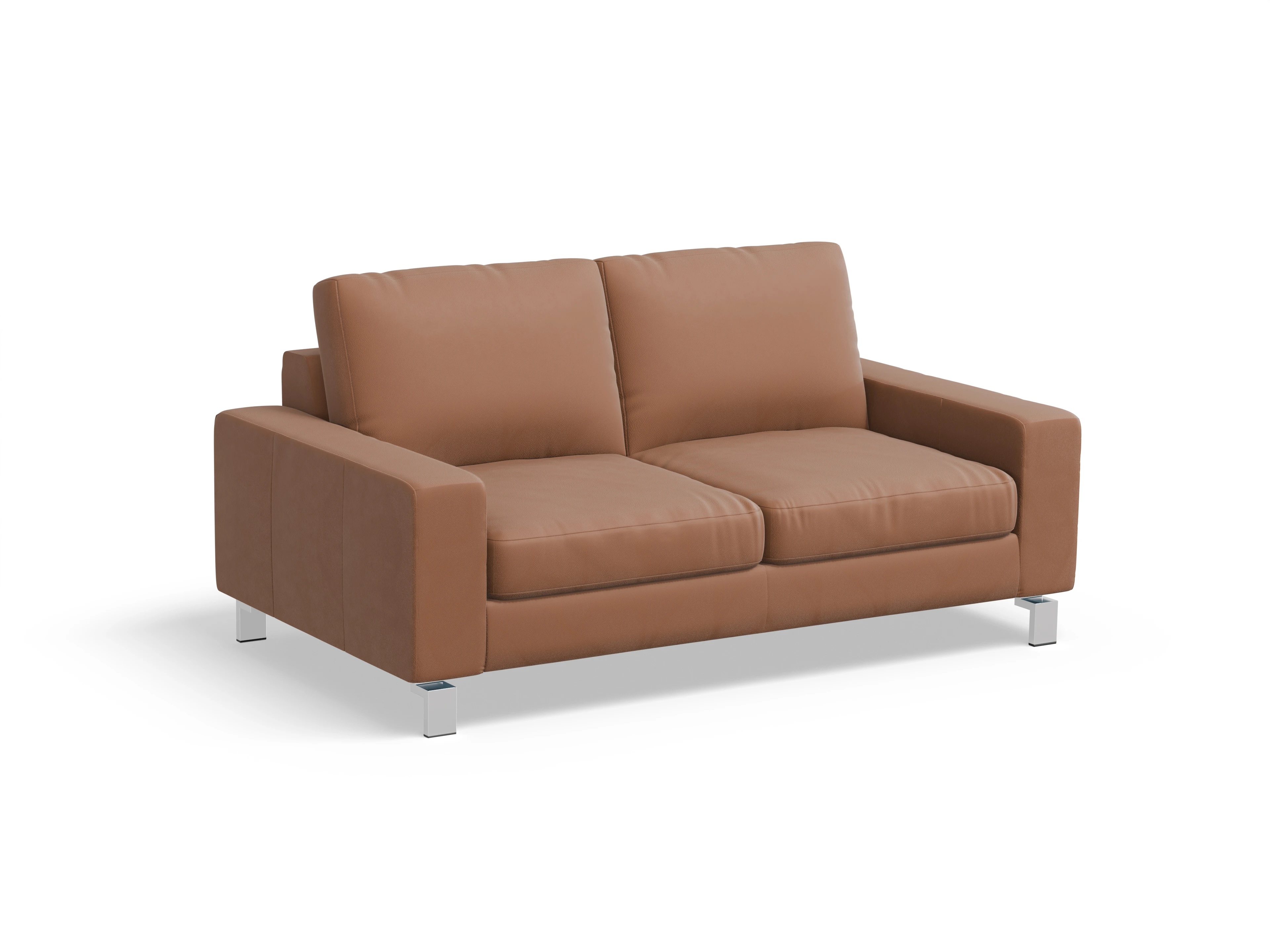 Indiana 2-Sitzer Sofa Large Ansicht des Produktes Indiana 2-Sitzer Sofa in Leder Braun