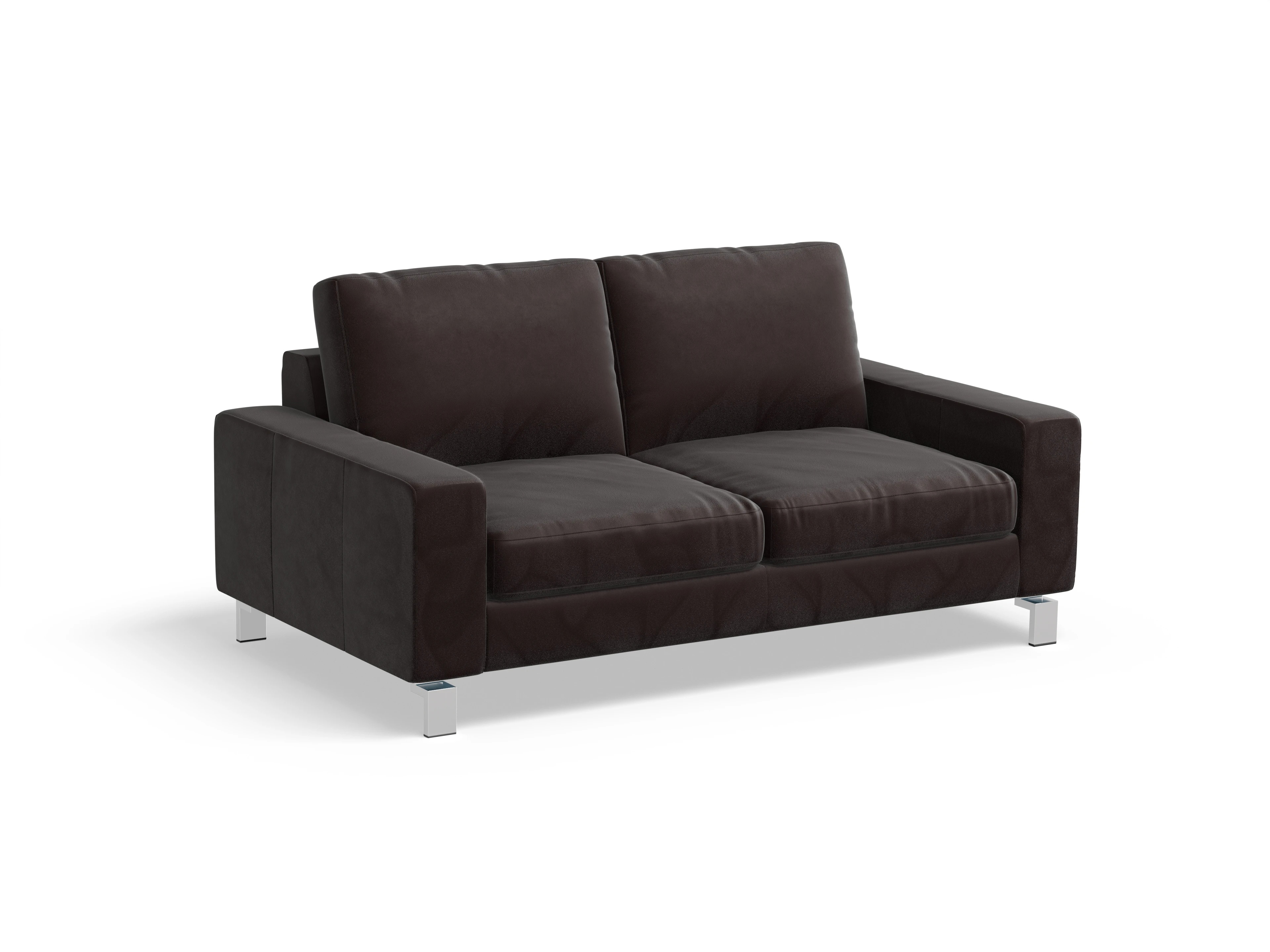 Indiana 2-Sitzer Sofa Large Ansicht des Produktes Indiana 2-Sitzer Sofa in Leder Braun