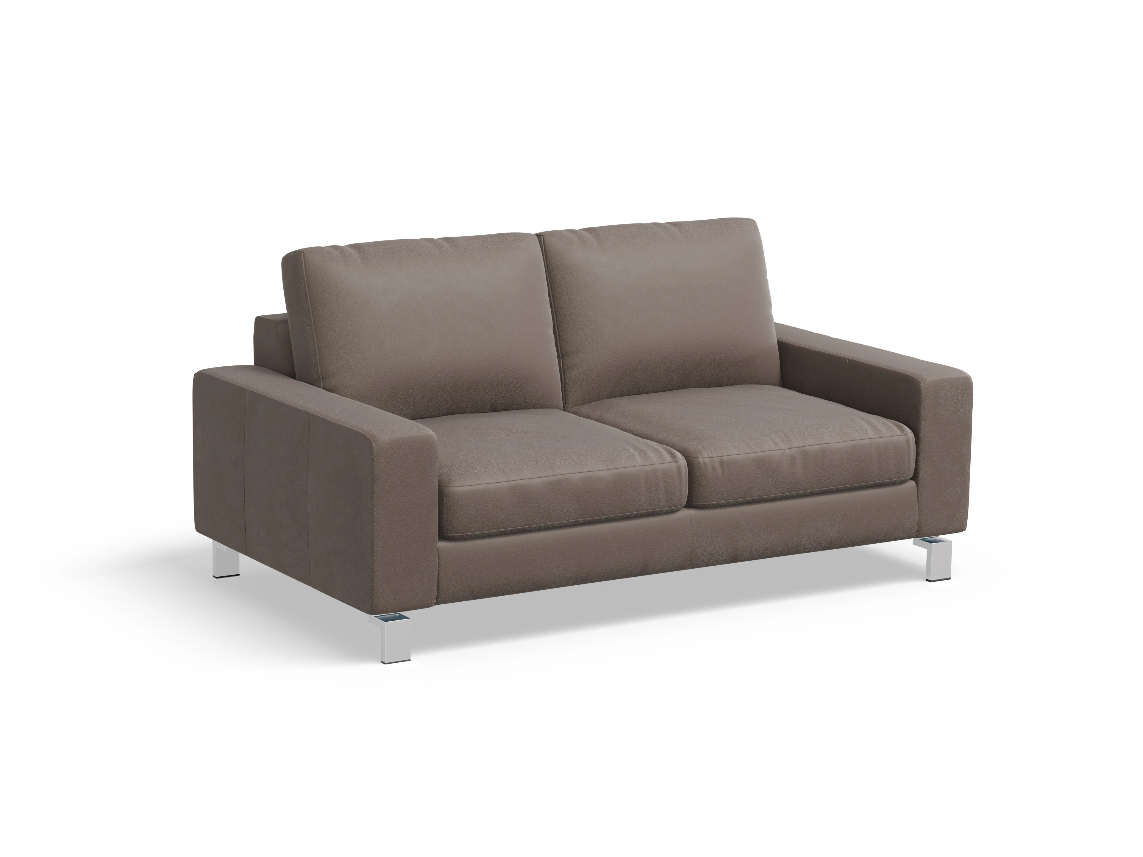 Indiana 2-Sitzer Sofa Large Ansicht des Produktes Indiana 2-Sitzer Sofa in Leder Braun