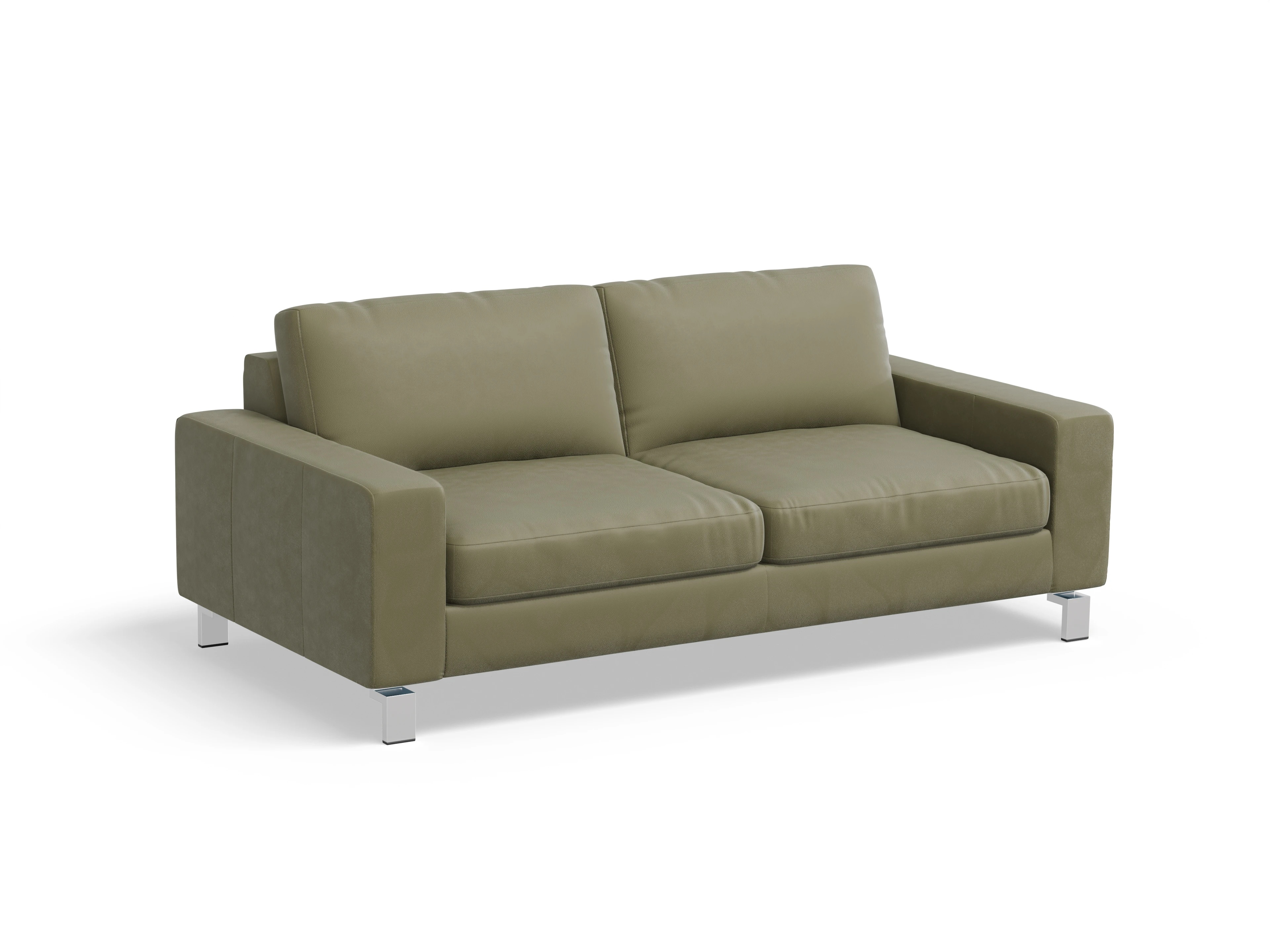Ansicht des Produktes Indiana 2,5-Sitzer Sofa in Leder Braun