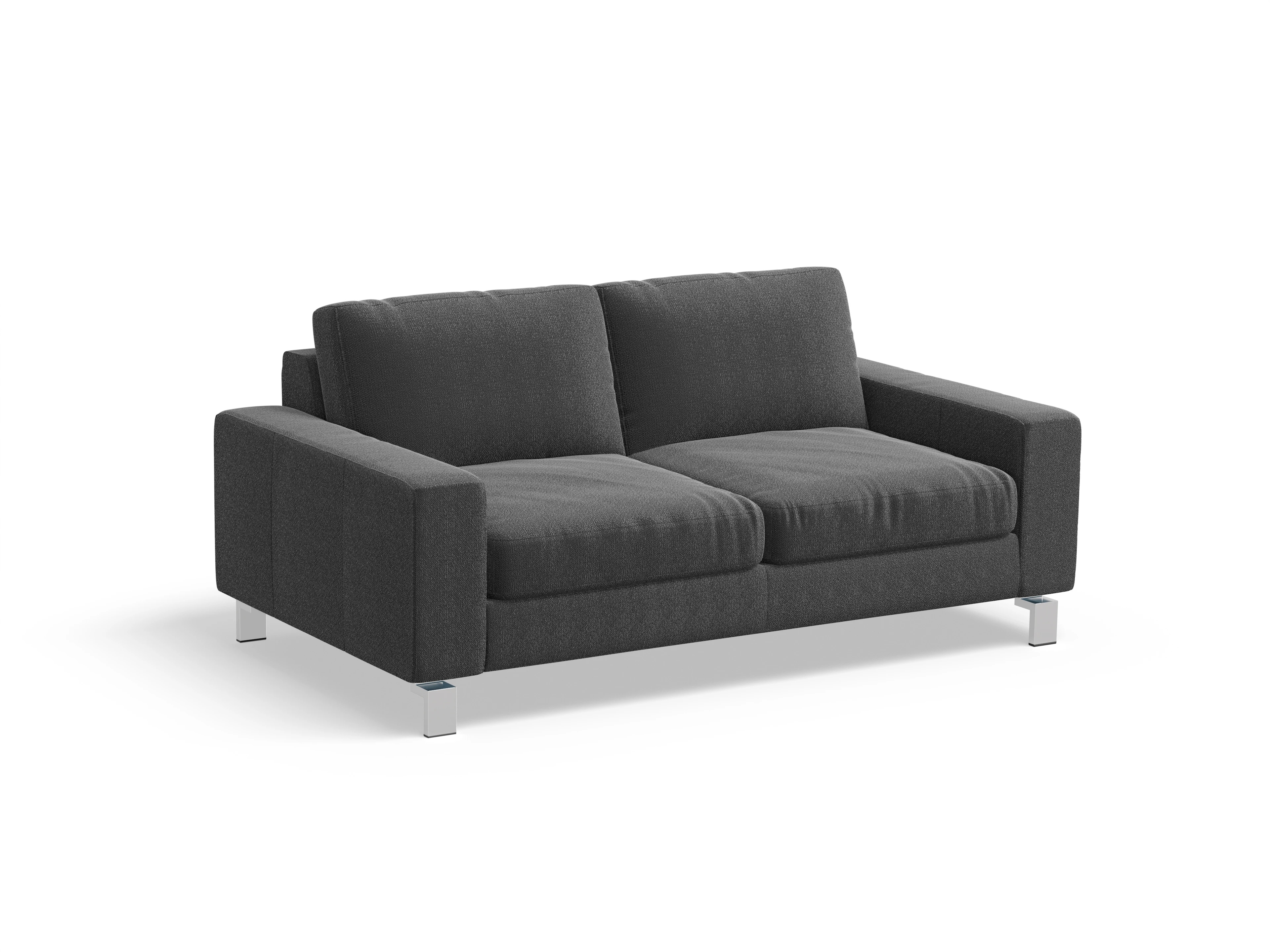 Indiana 2-Sitzer Sofa Large Ansicht des Produktes Indiana 2-Sitzer Sofa in Stoff Schwarz