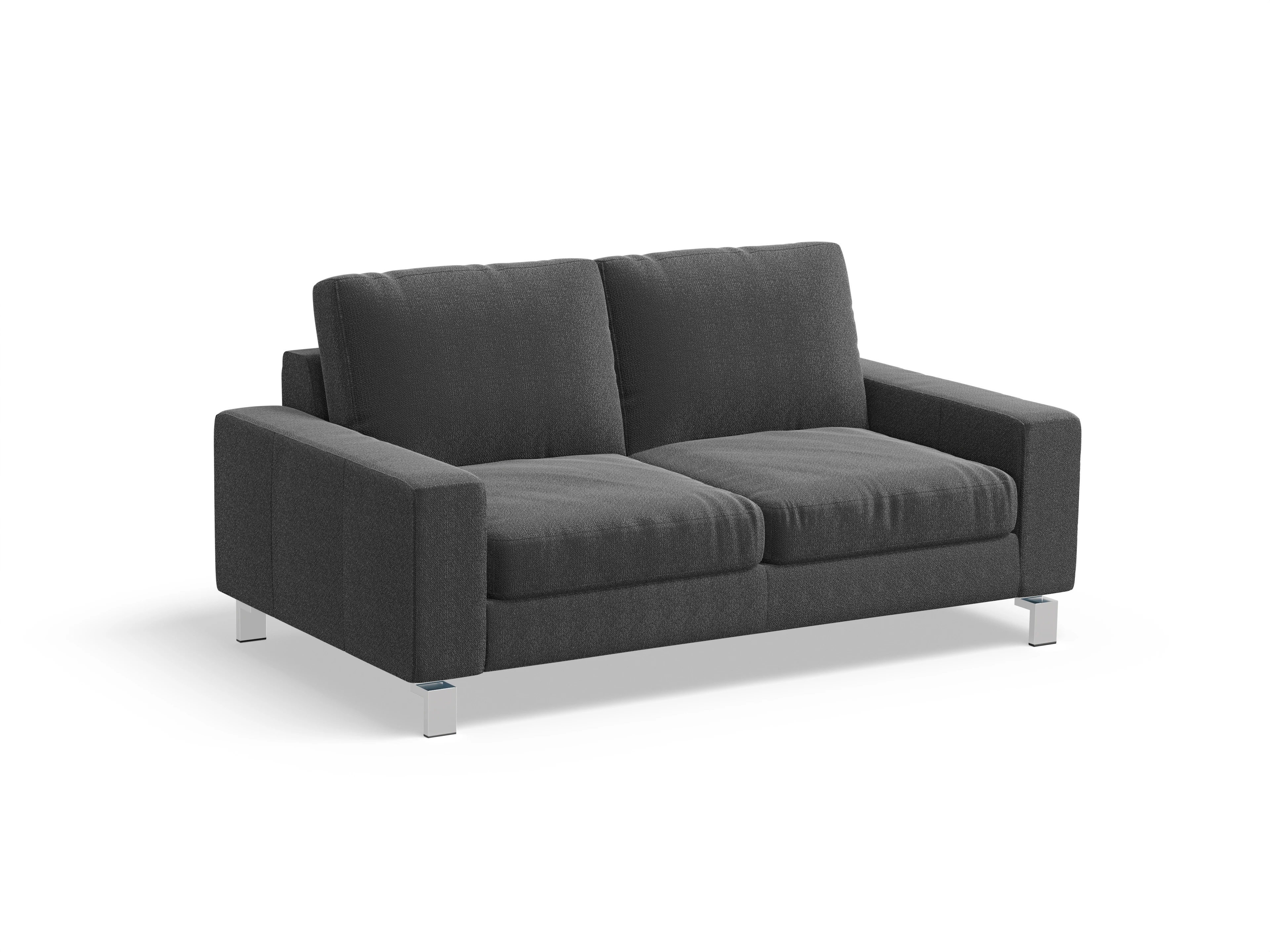 Indiana 2-Sitzer Sofa Large Ansicht des Produktes Indiana 2-Sitzer Sofa in Stoff Schwarz