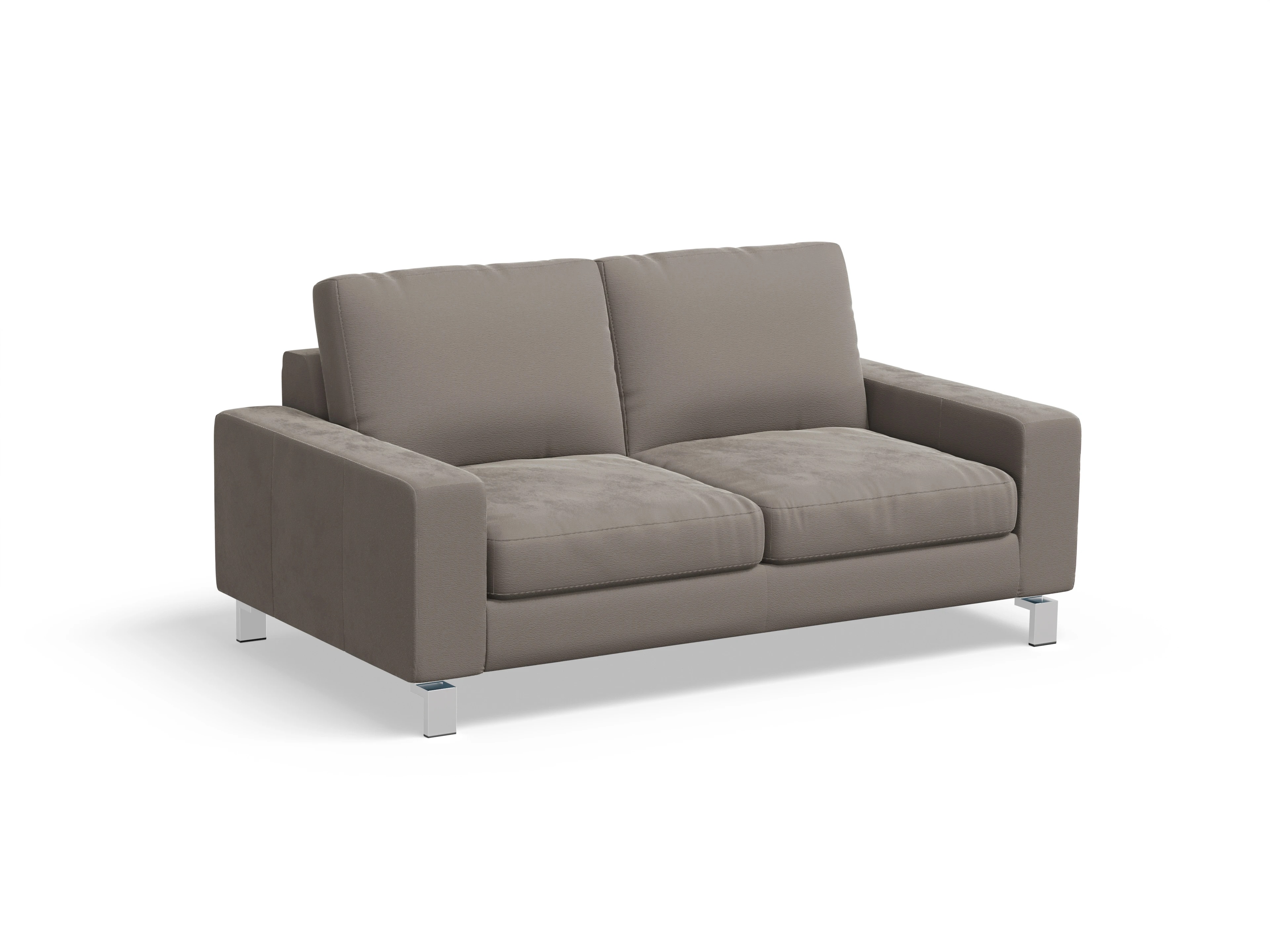 Indiana 2-Sitzer Sofa Large Ansicht des Produktes Indiana 2-Sitzer Sofa in Stoff Braun