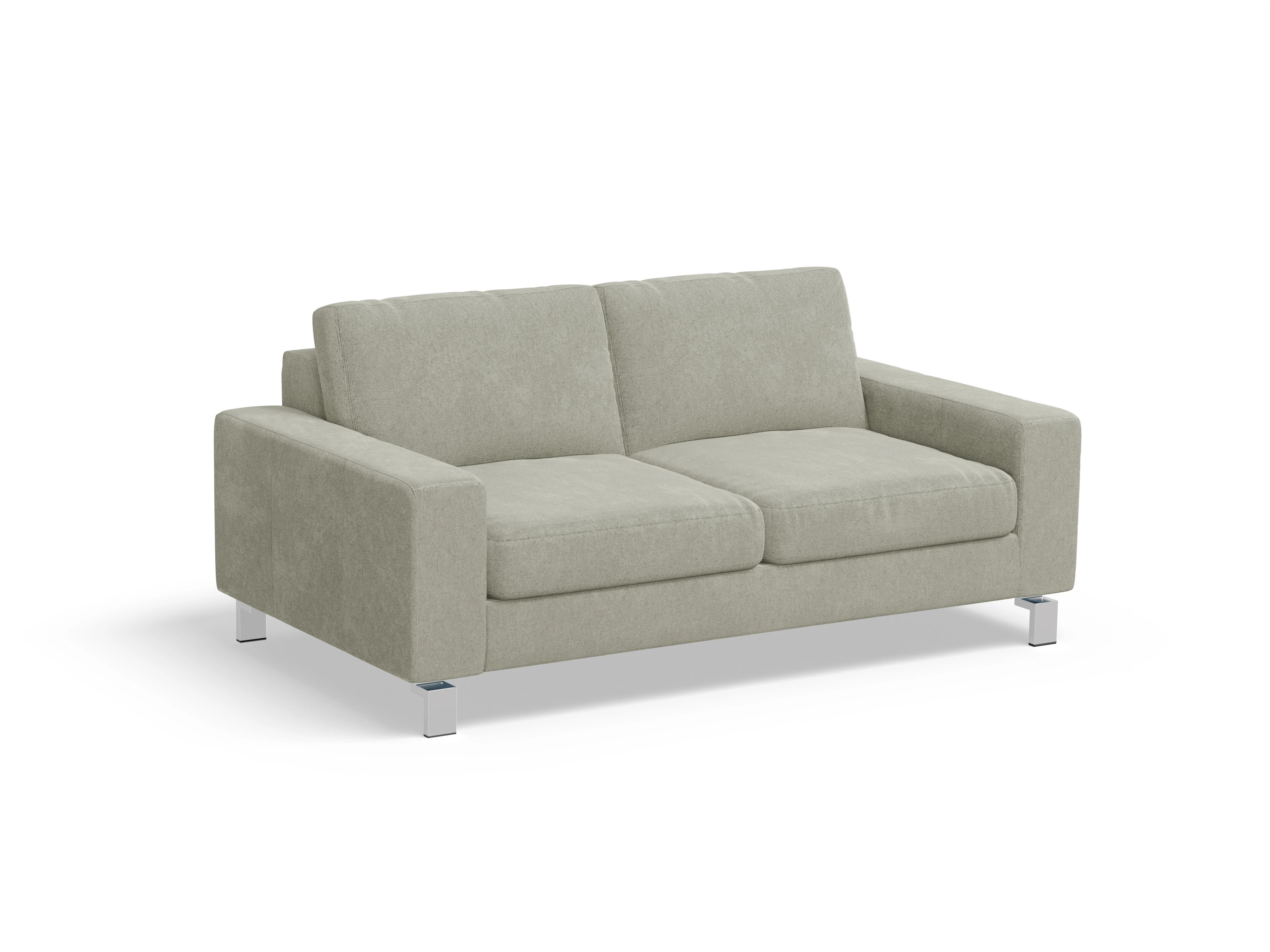 Ansicht des Produktes Indiana 2-Sitzer Sofa in Stoff Grau