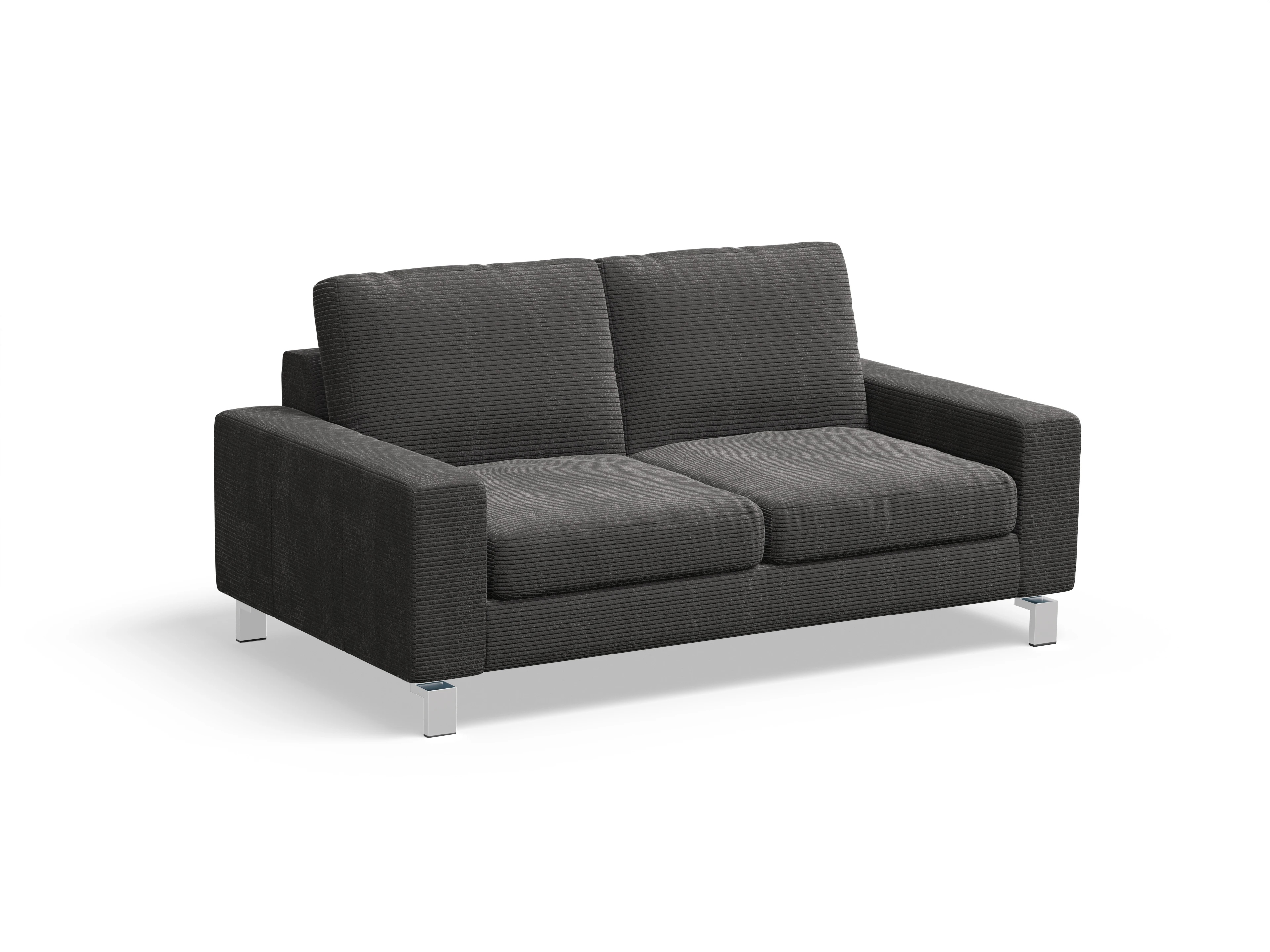 Indiana 2-Sitzer Sofa Large Ansicht des Produktes Indiana 2-Sitzer Sofa in Stoff Grau