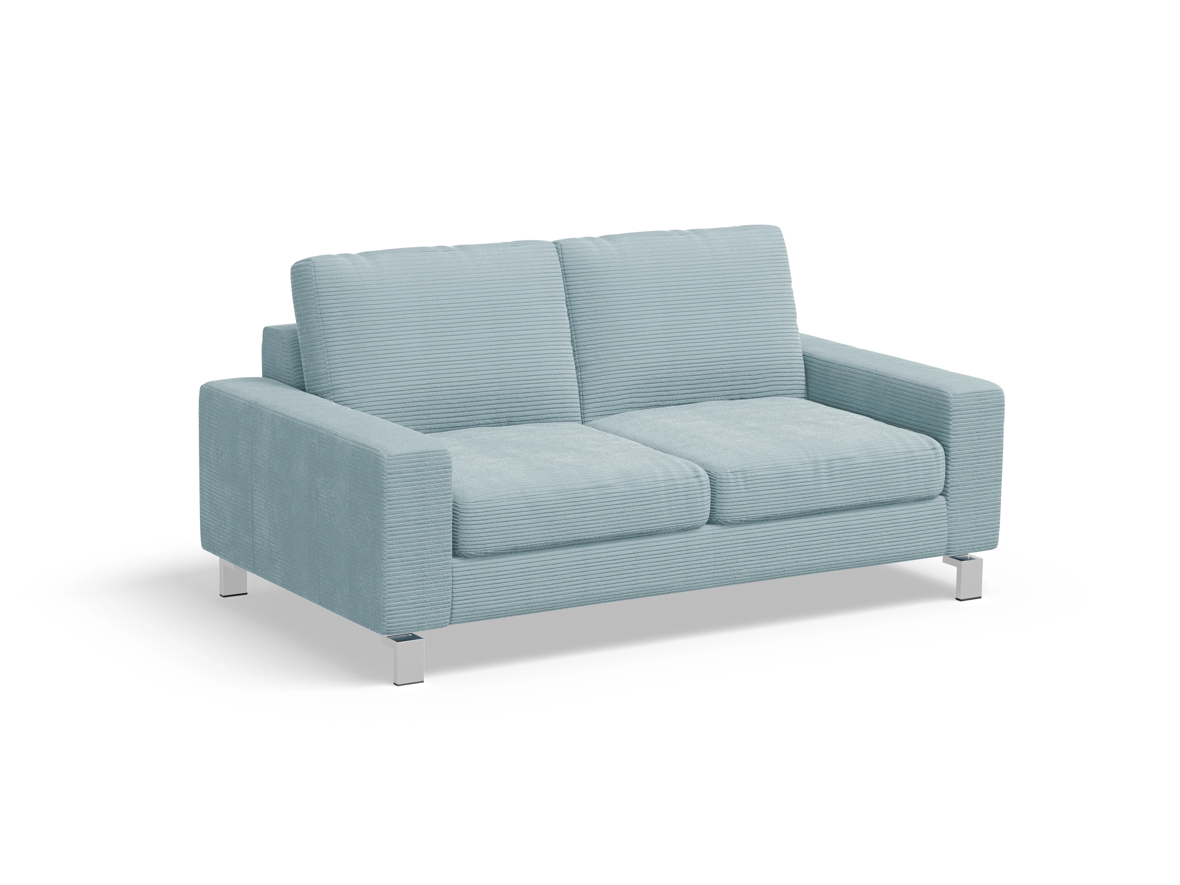 Indiana 2-Sitzer Sofa Large Ansicht des Produktes Indiana 2-Sitzer Sofa in Stoff Blau